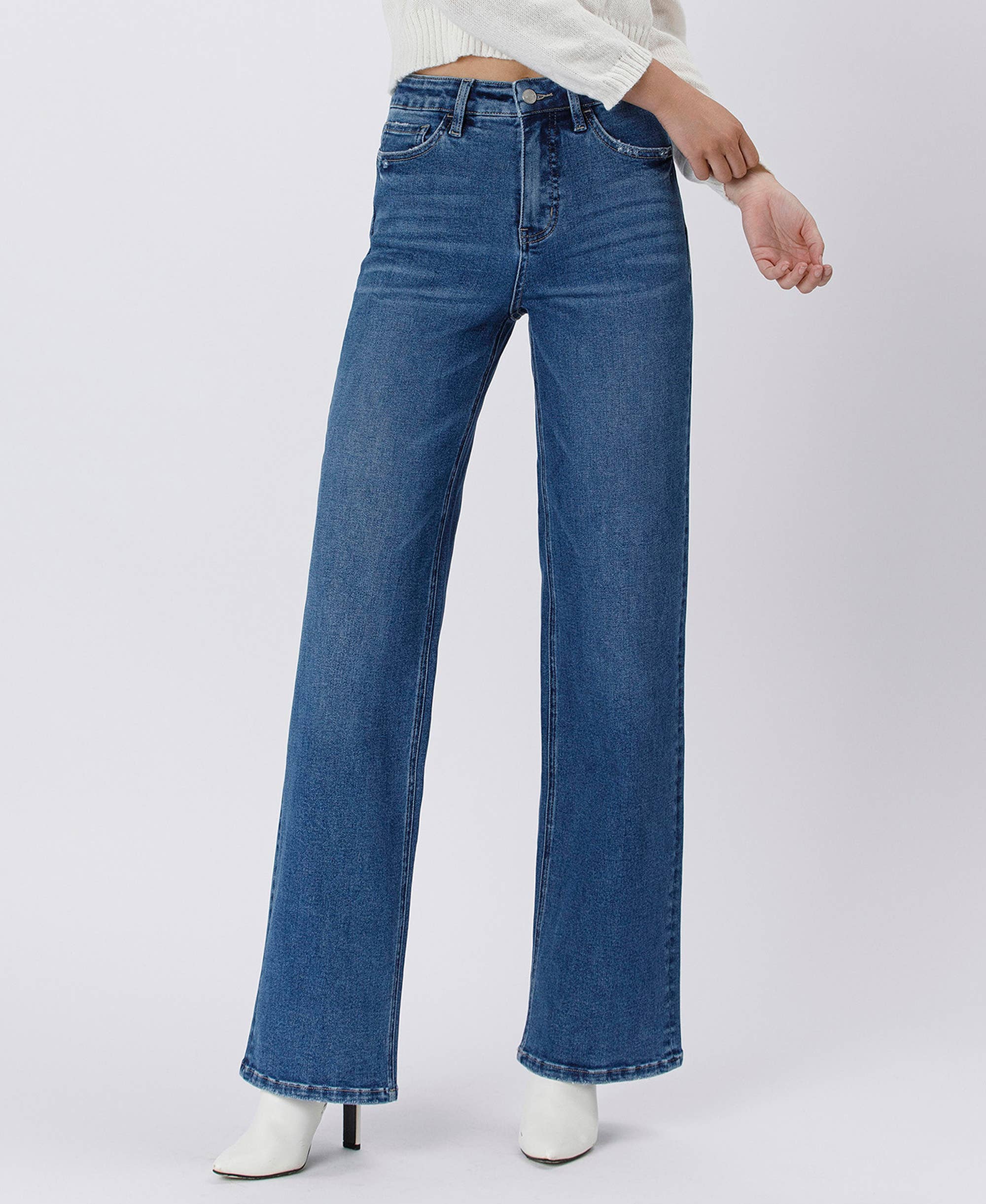 Tummy Control 90'S Jeans:
