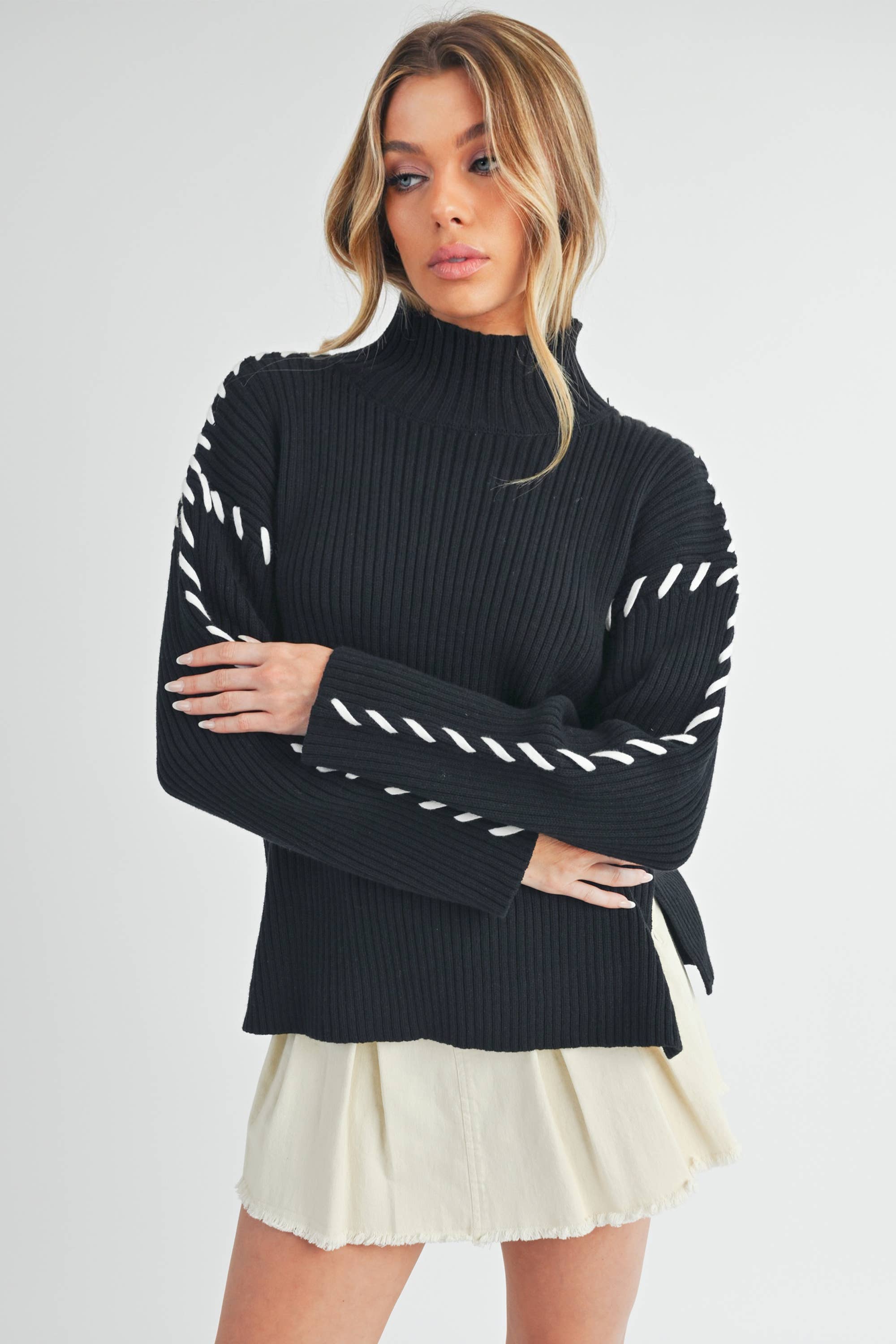 Georgina Sweater: Black