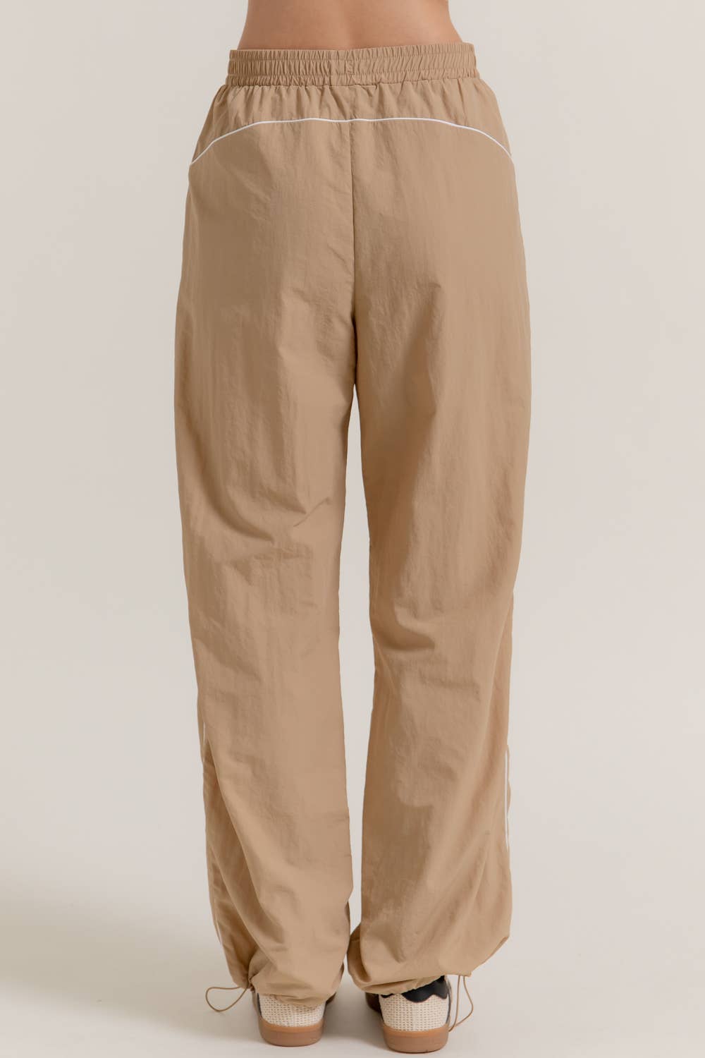 Anorak Track Pants: Khaki