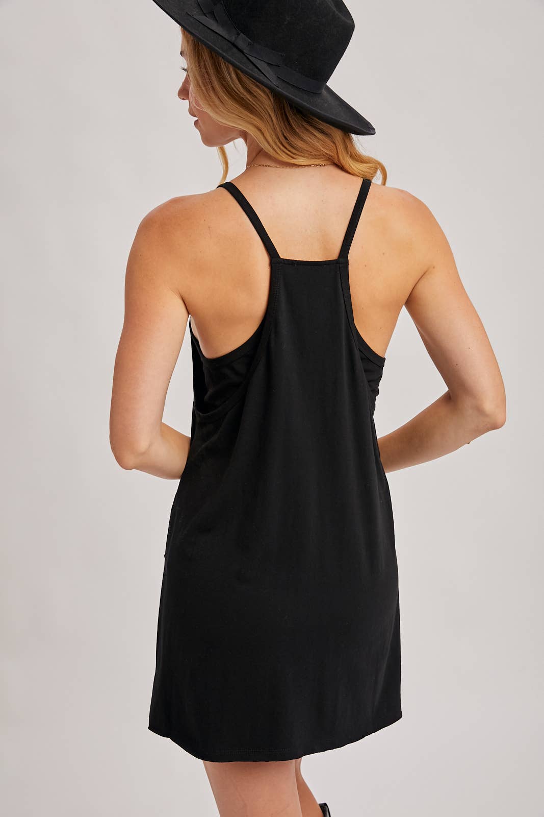 Athleisure Mini Dress Blk
