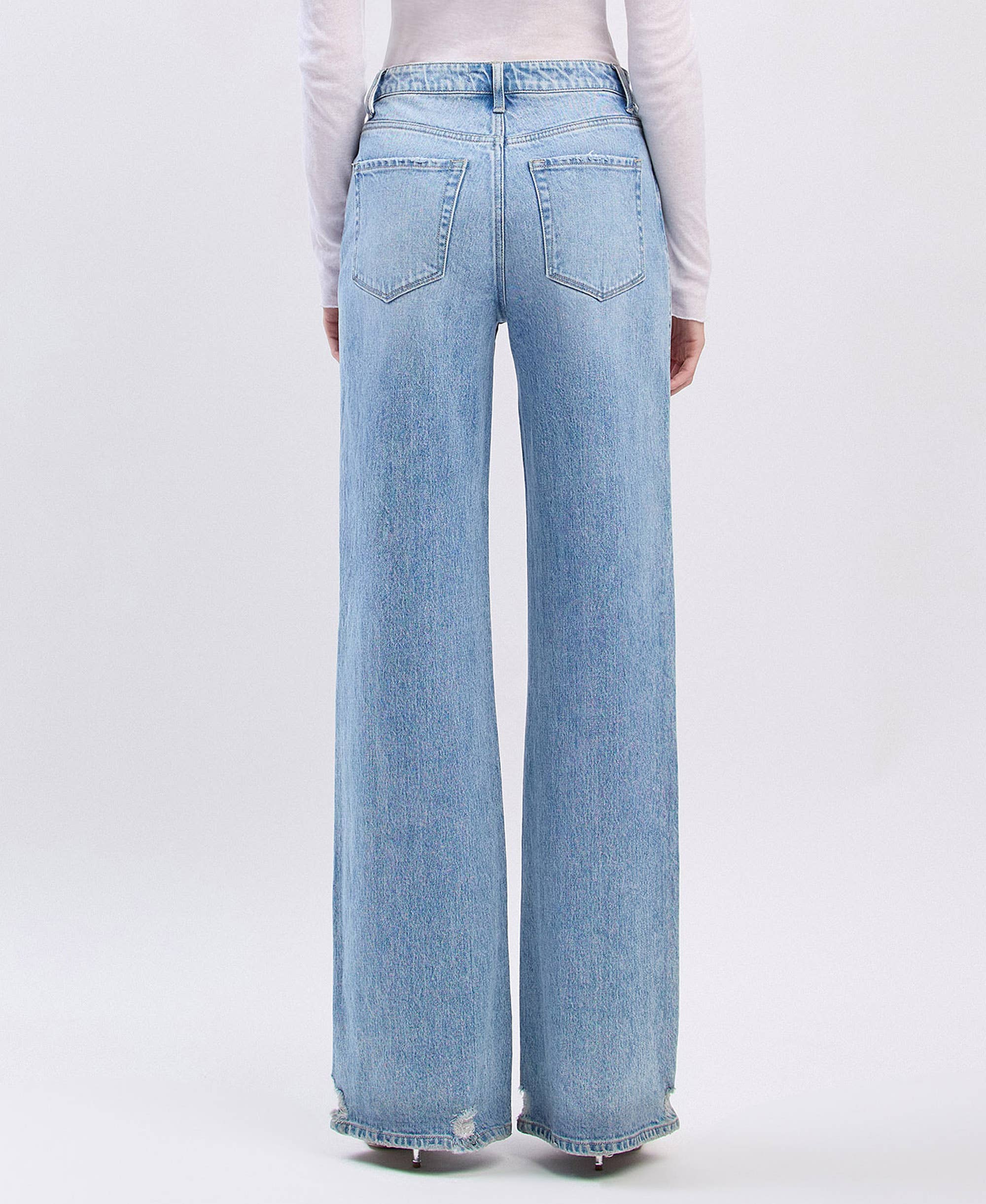 Super High Rise Baggy Jeans:
