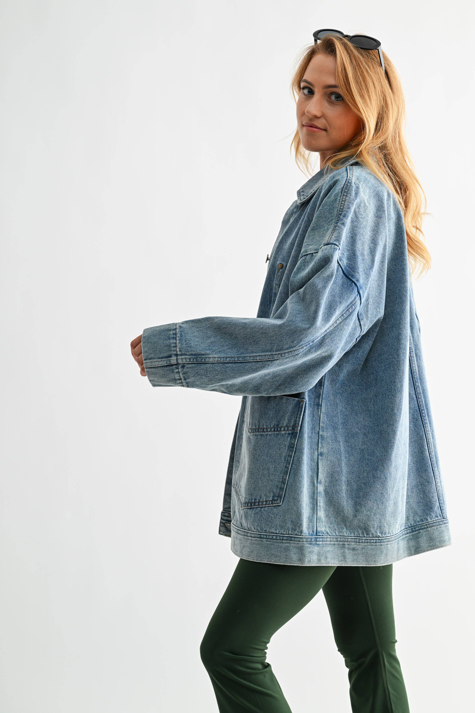 Spring Oversized Denim Jacket