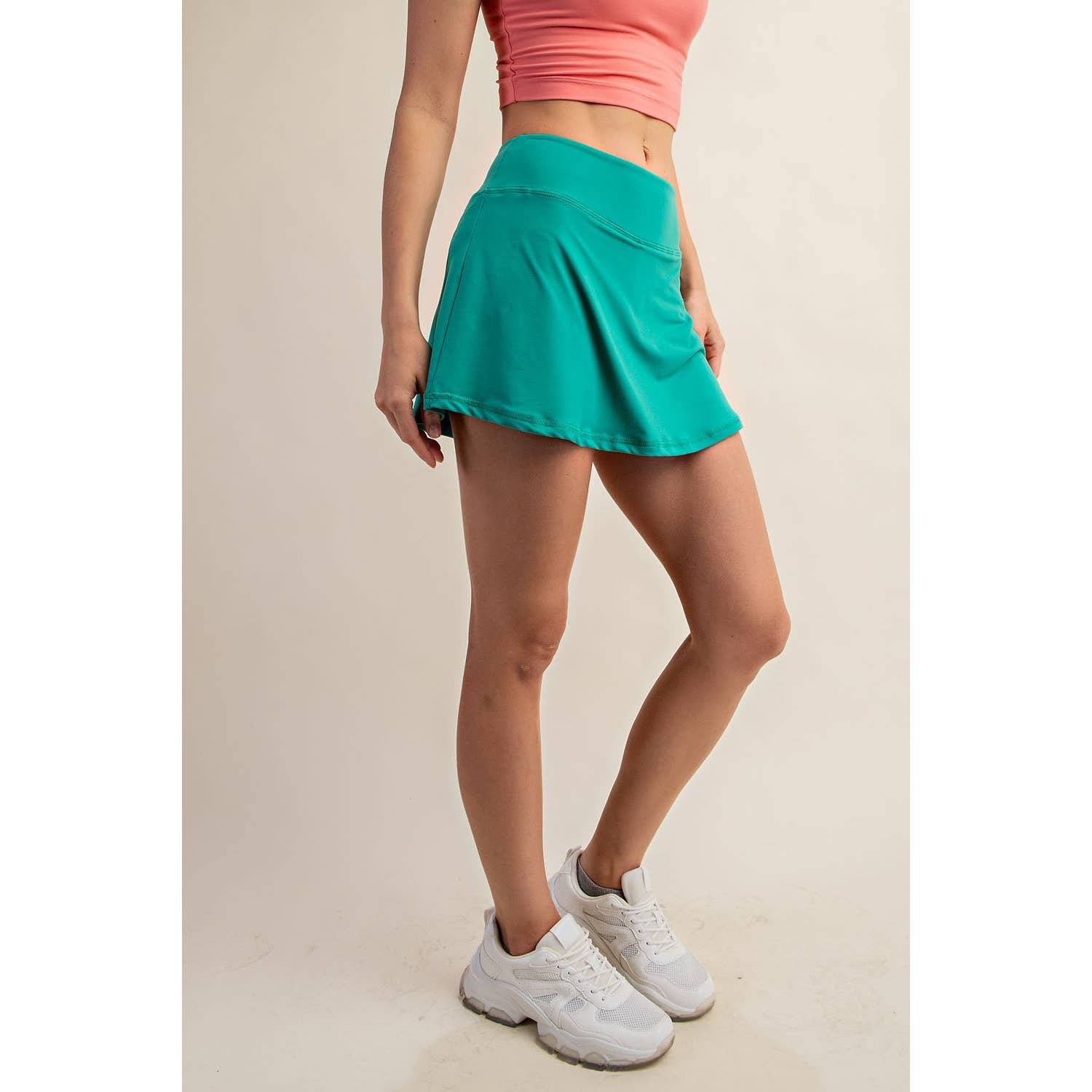 Butter Skort White Pearl