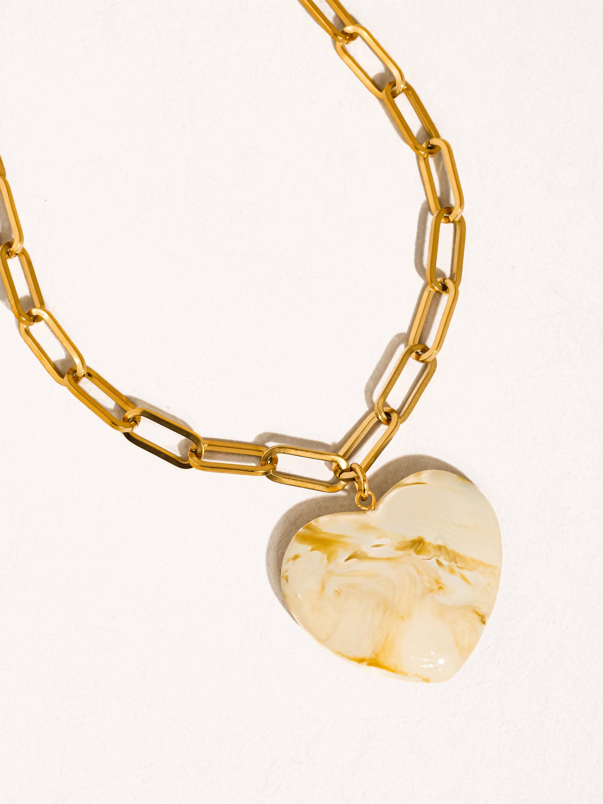 Rouelle 18K Gold Heart Chain Necklace