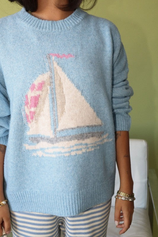 Sailboat Sweater