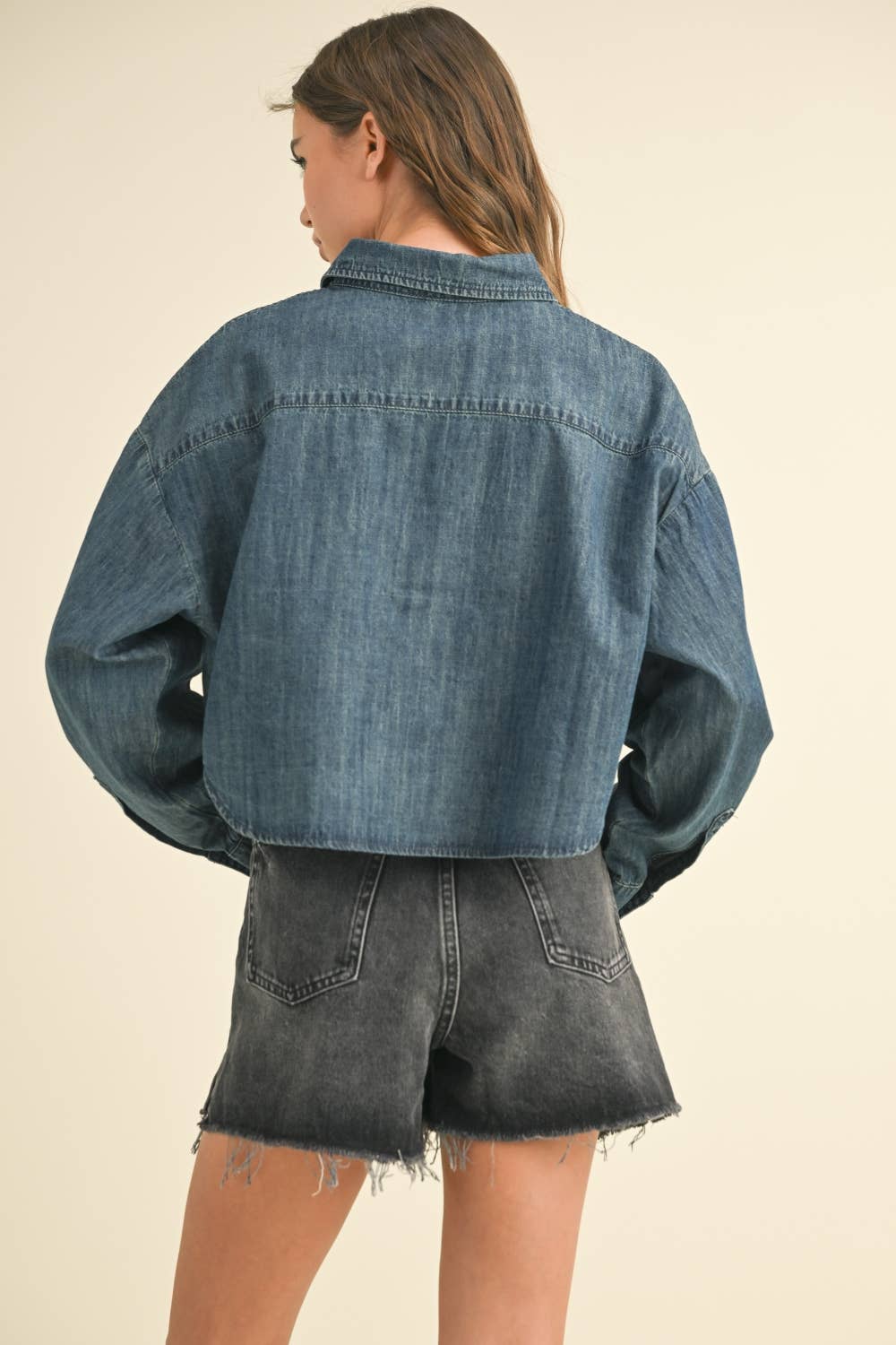 Buttondown Denim Shirt: Indigo