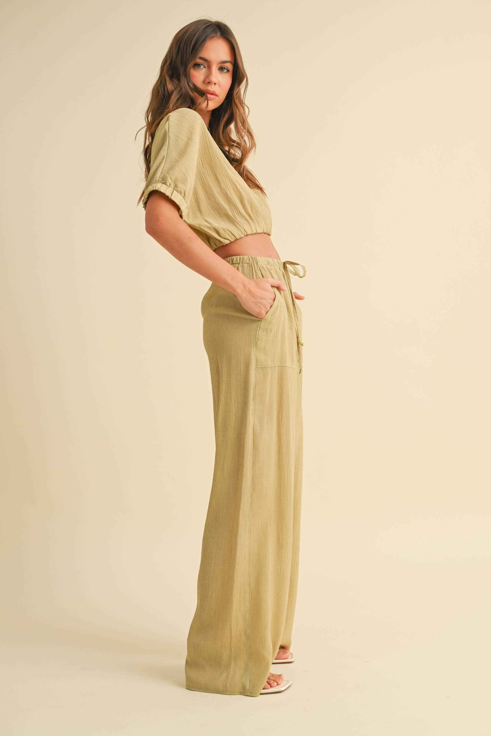 Textured Fabric Top