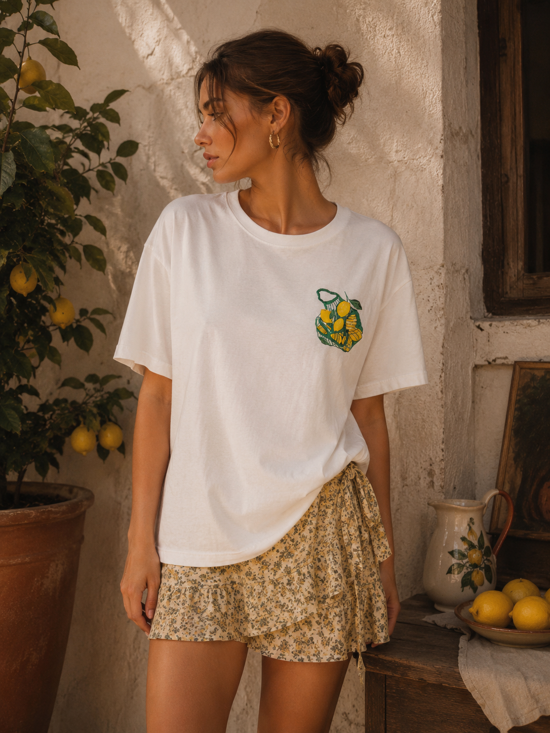 Limoncello Oversized Tee: