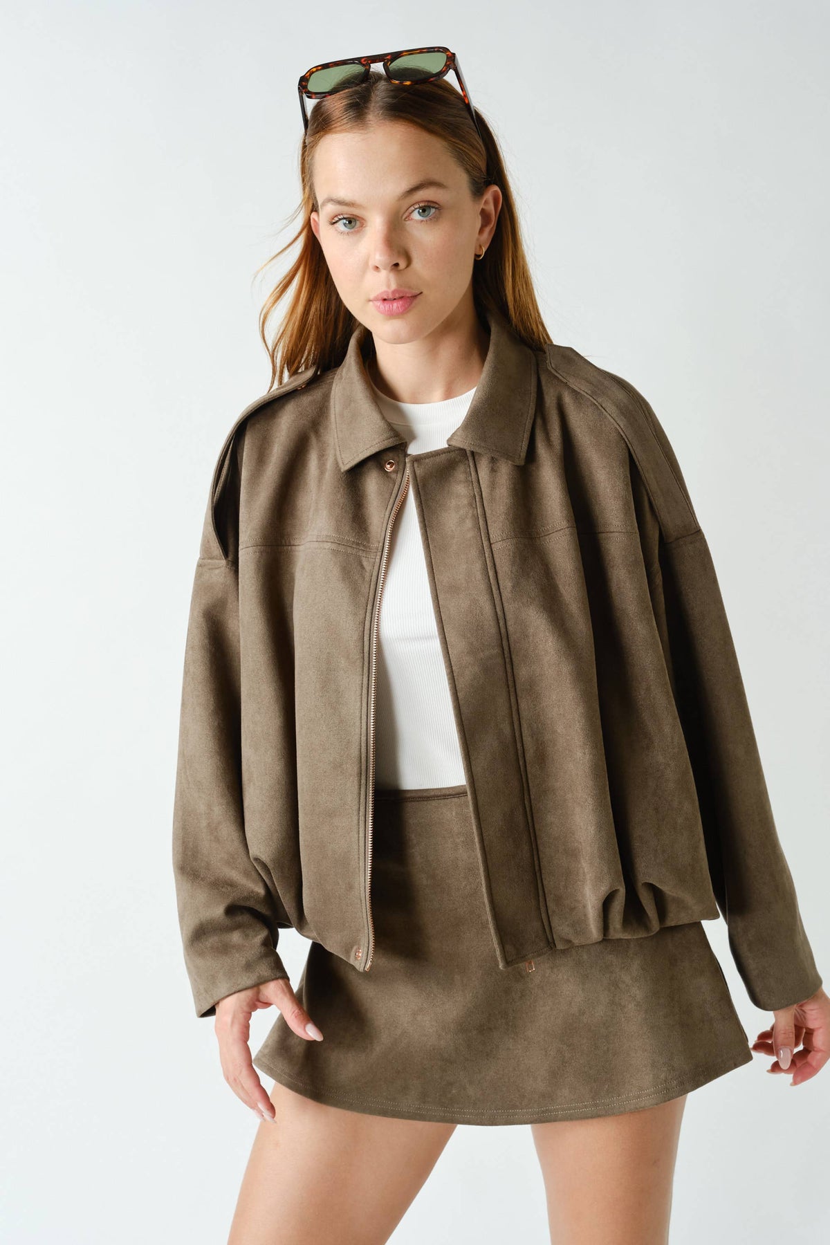 Mojave Suede Jacket Trufle