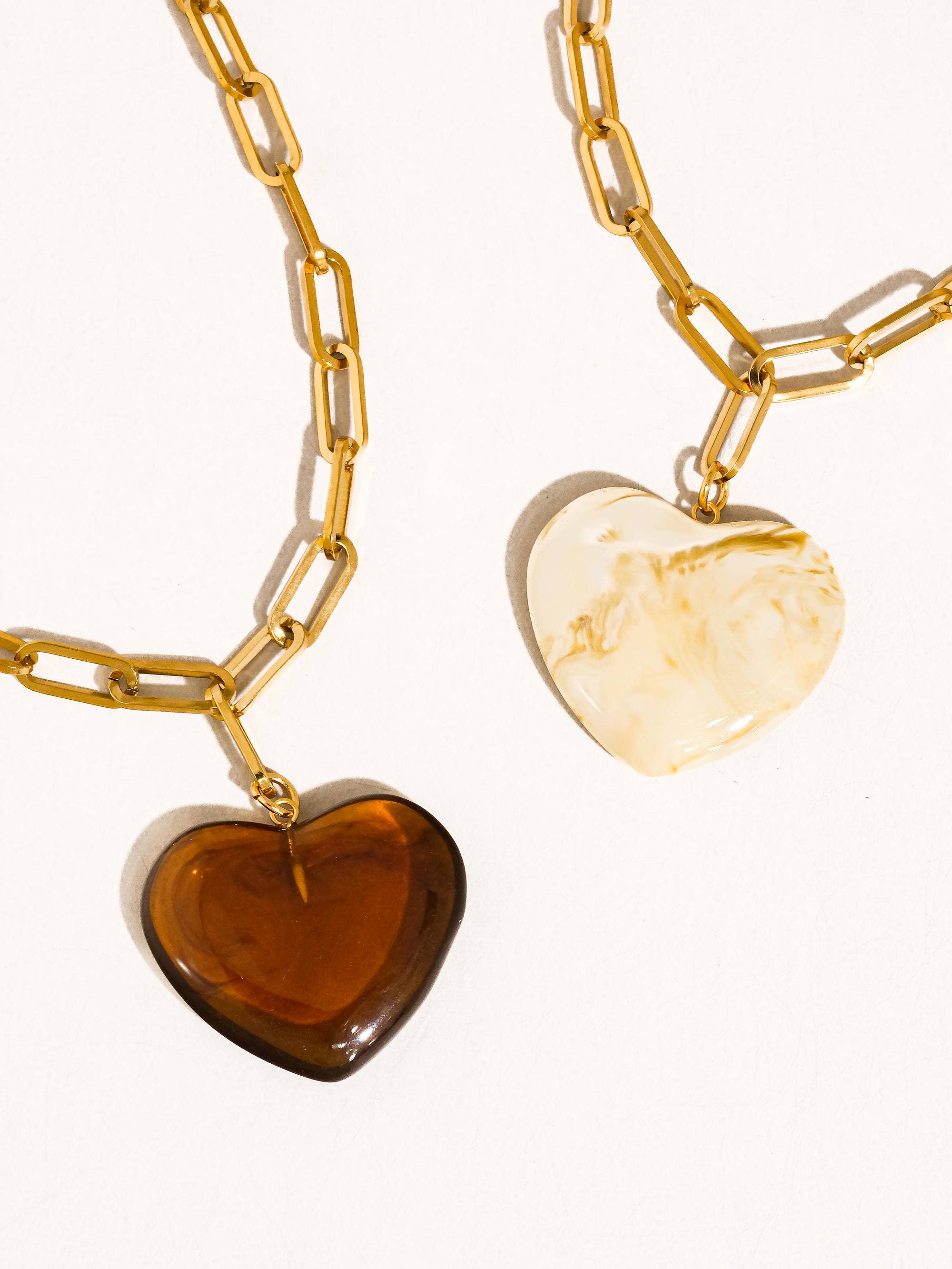 Rouelle 18K Gold Heart Chain Necklace