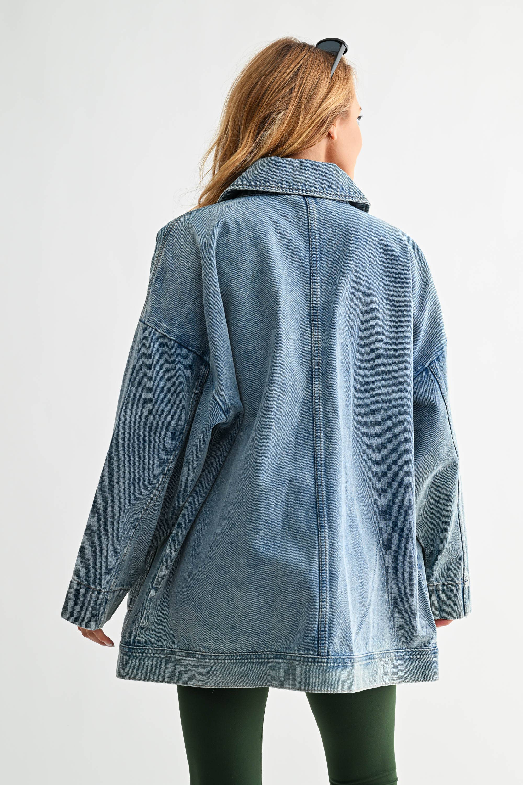 Spring Oversized Denim Jacket