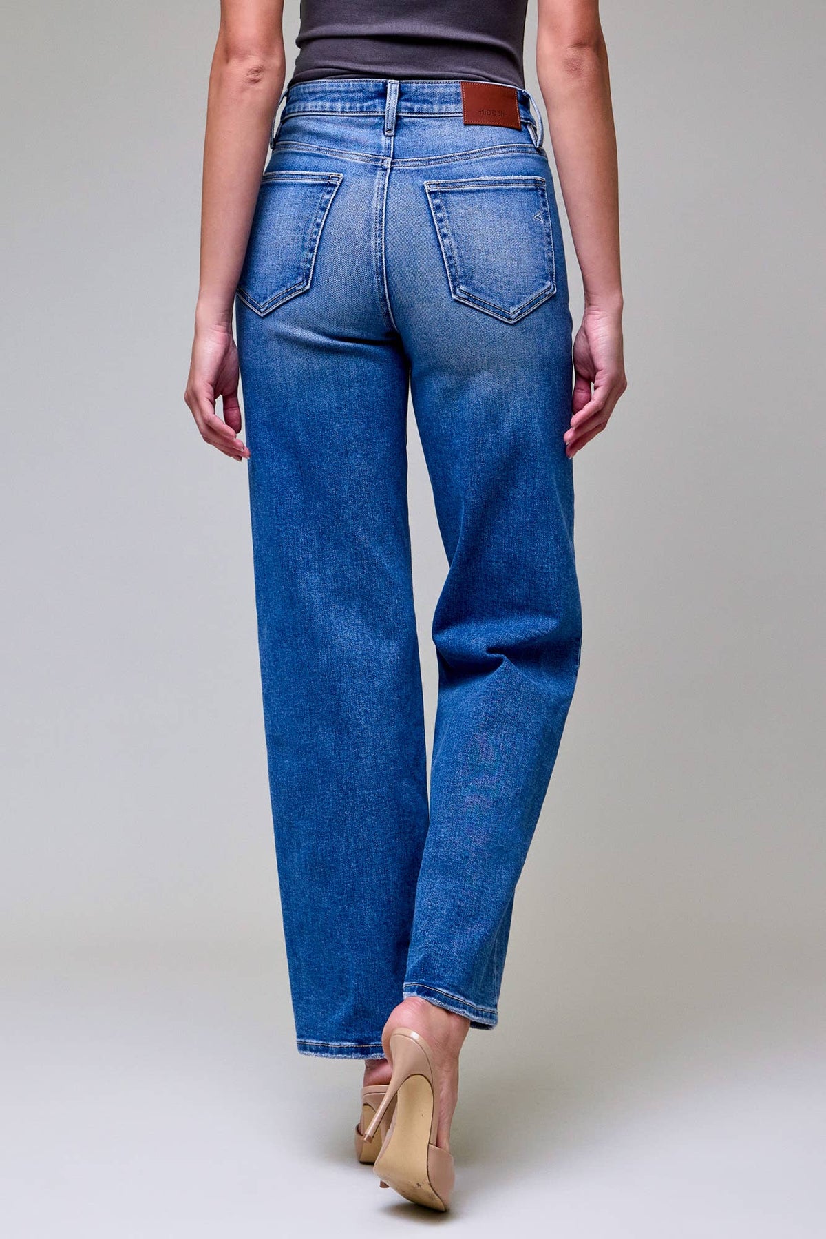 Clean Stretch High Rise Jeans:
