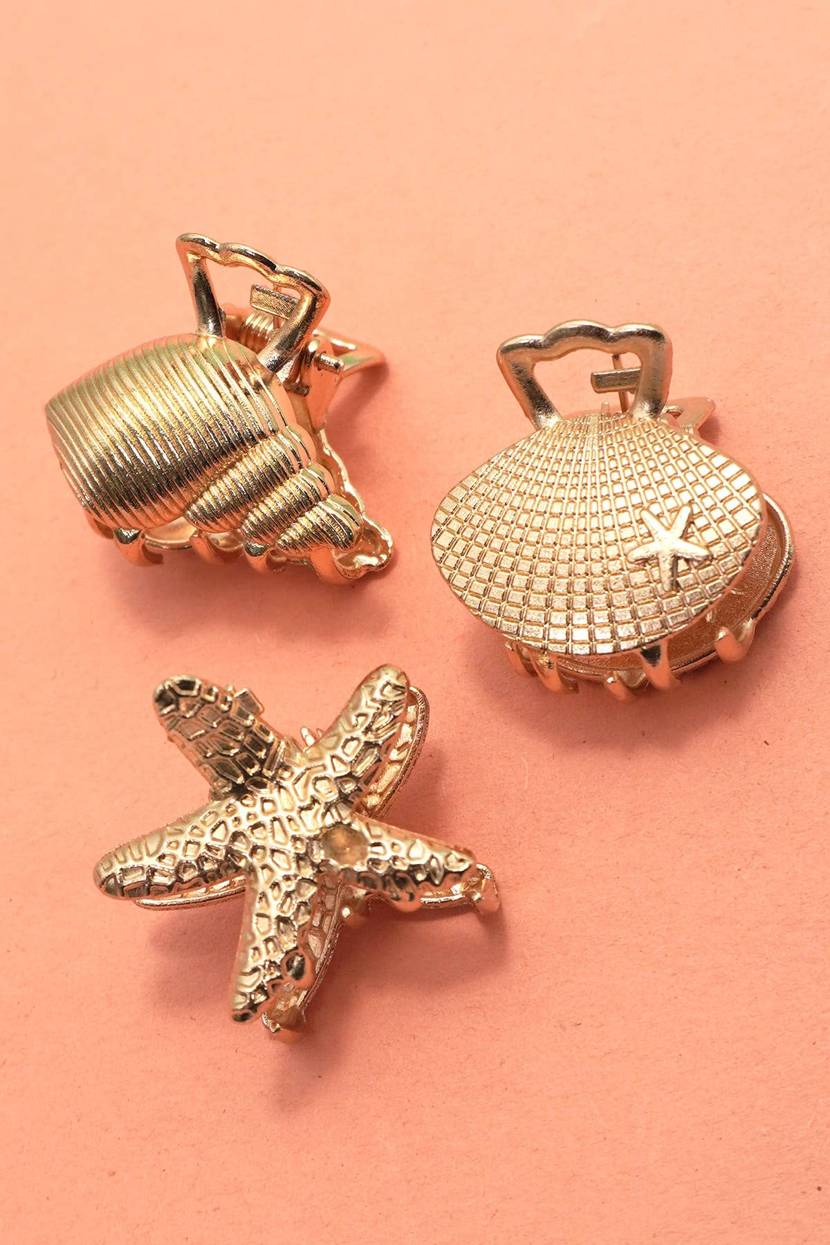 Nautical Mini Claw Clip Set: