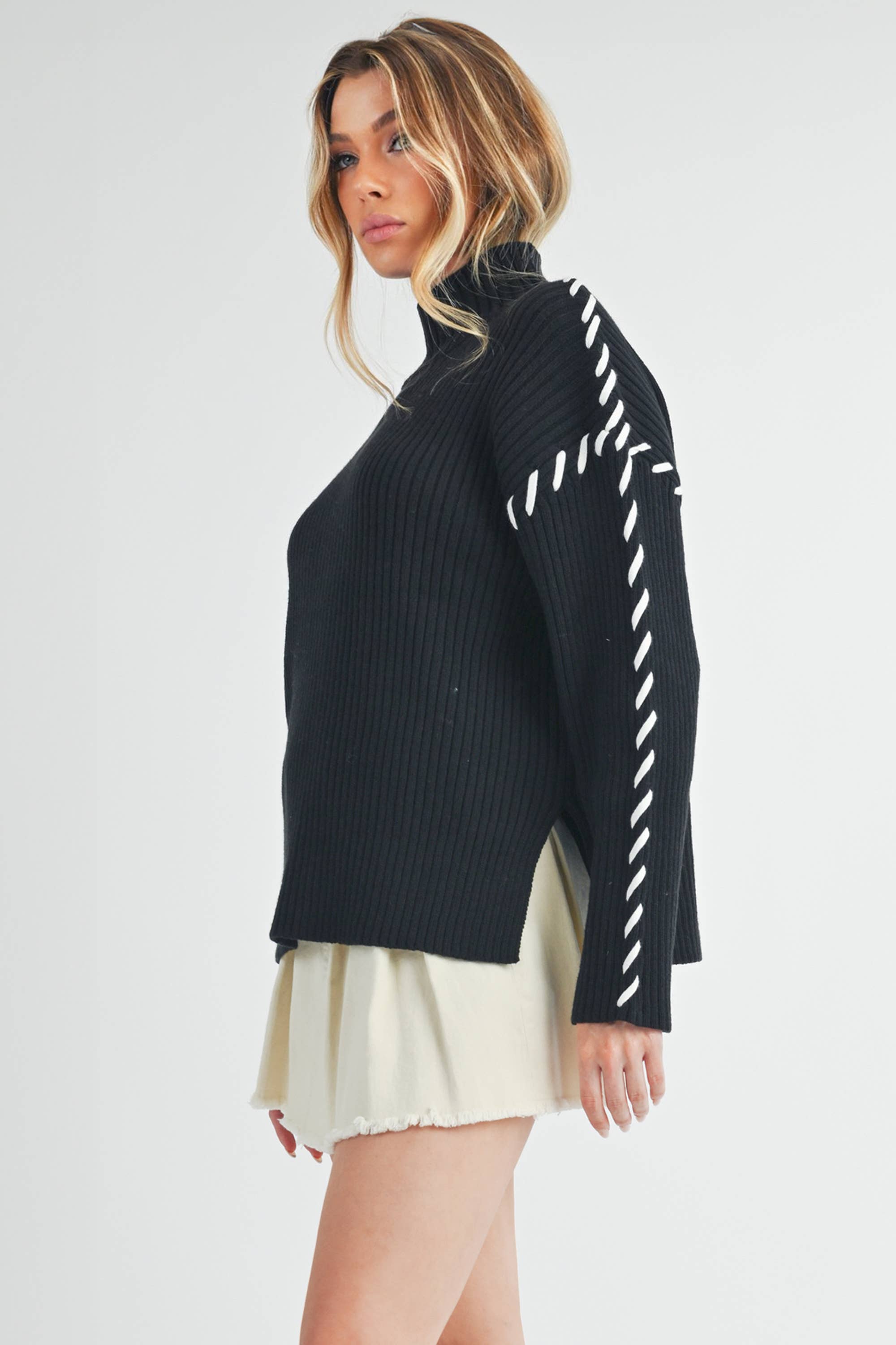 Georgina Sweater: Black