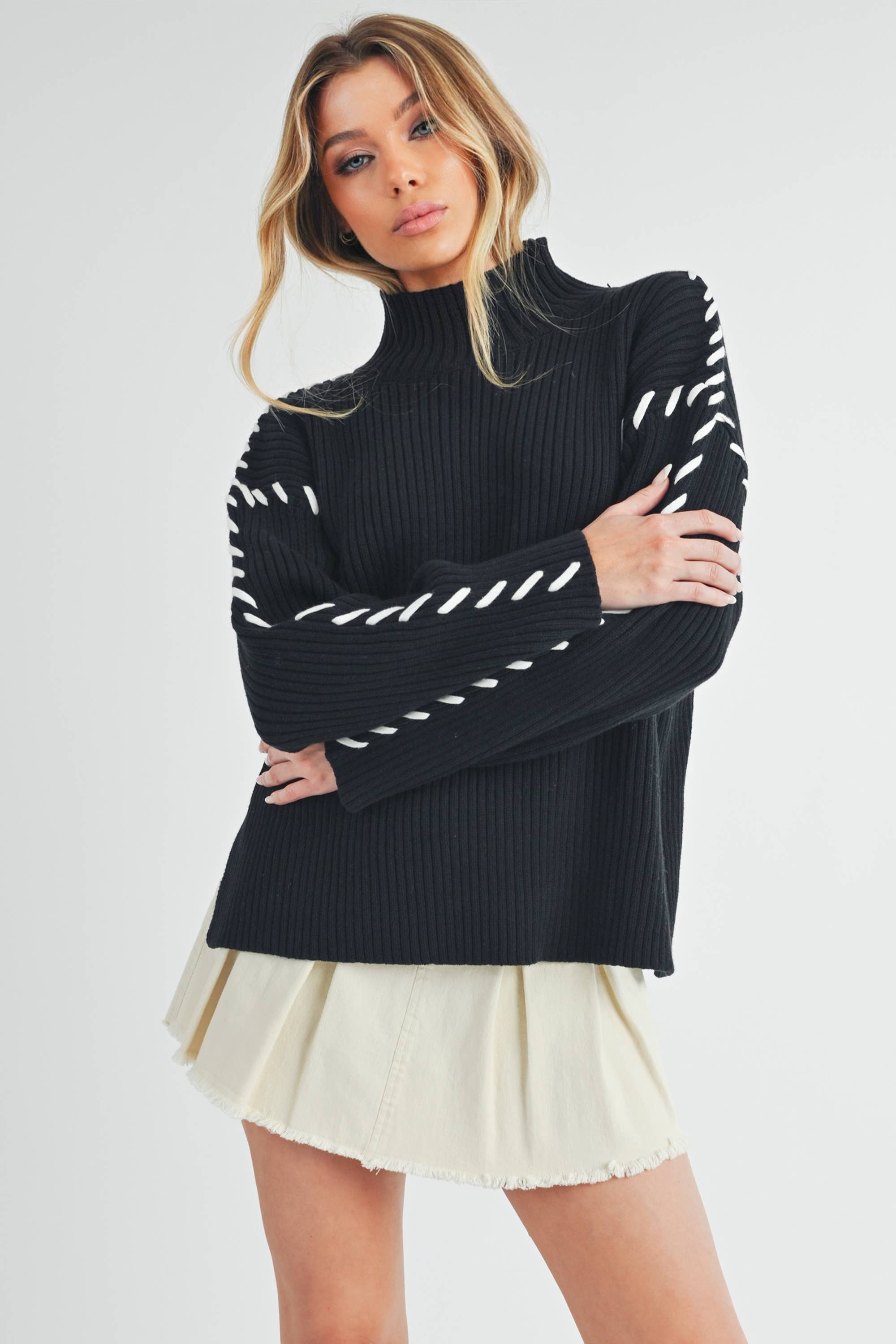 Georgina Sweater: Black