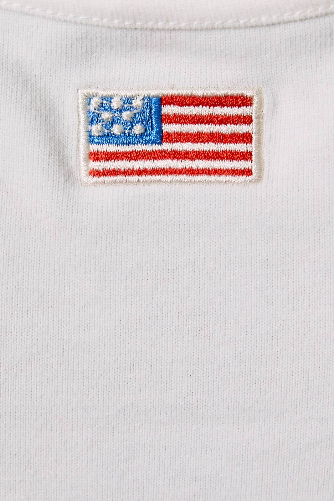 American Flag Halter : White