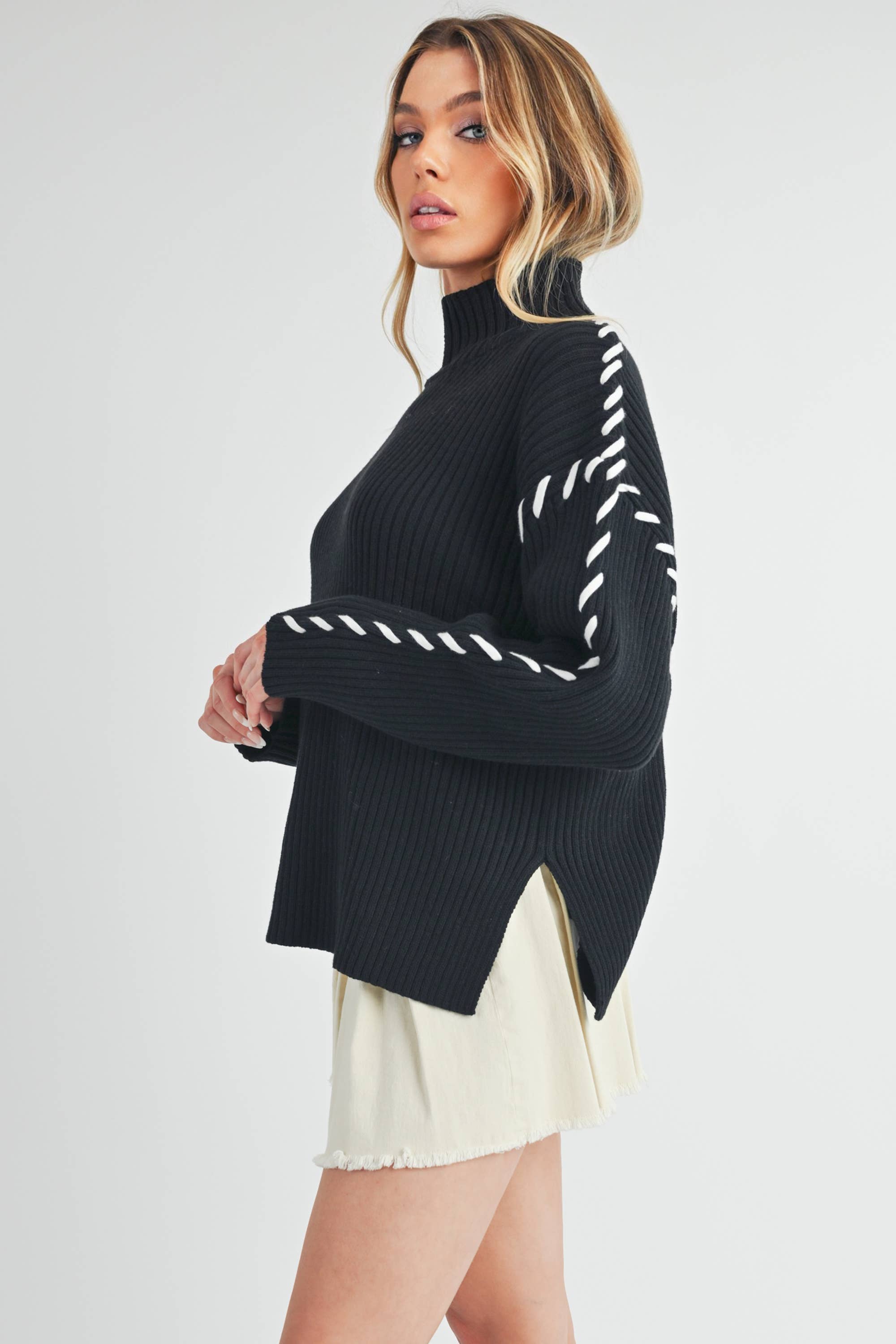 Georgina Sweater: Black