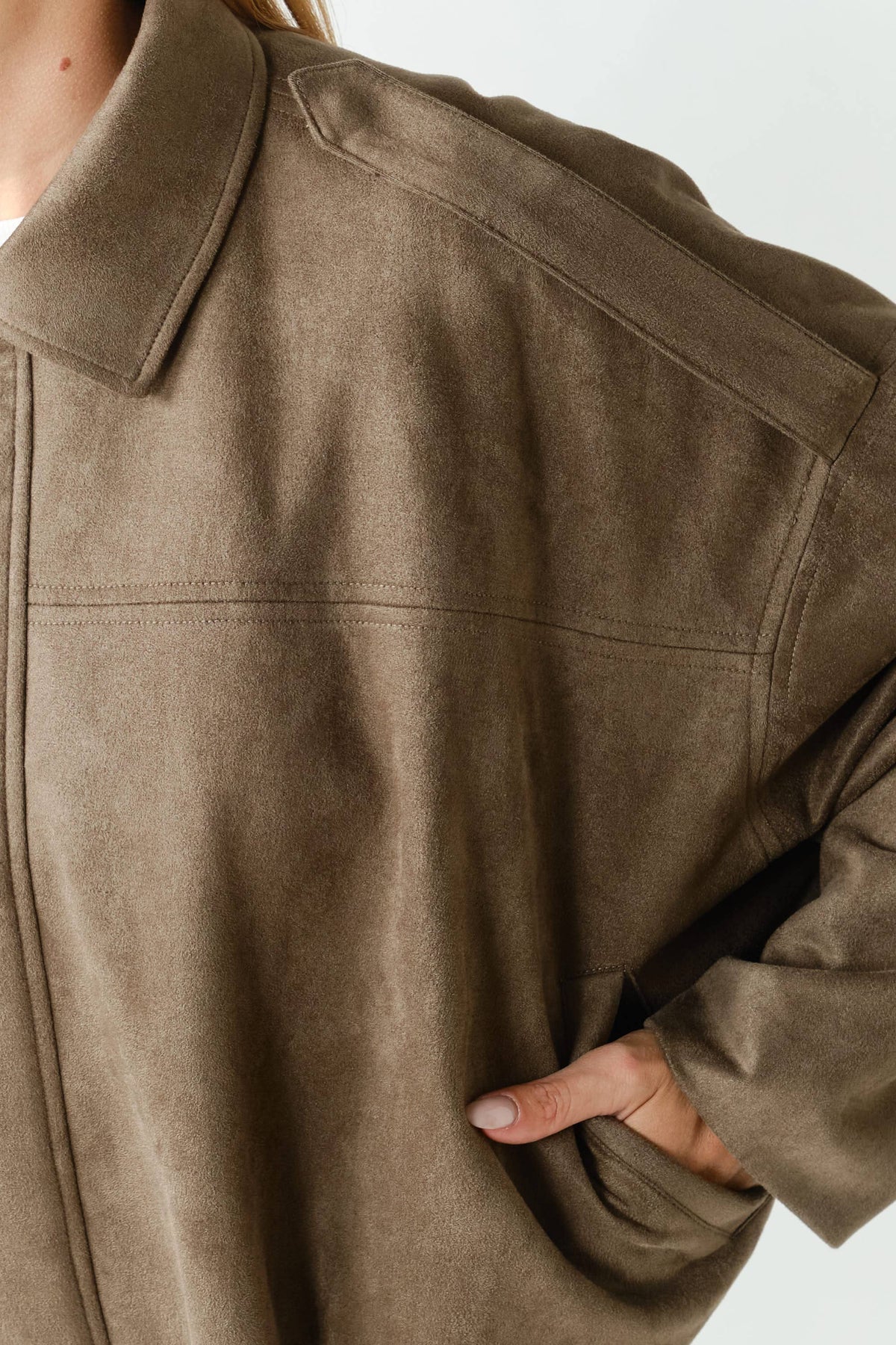 Mojave Suede Jacket Trufle
