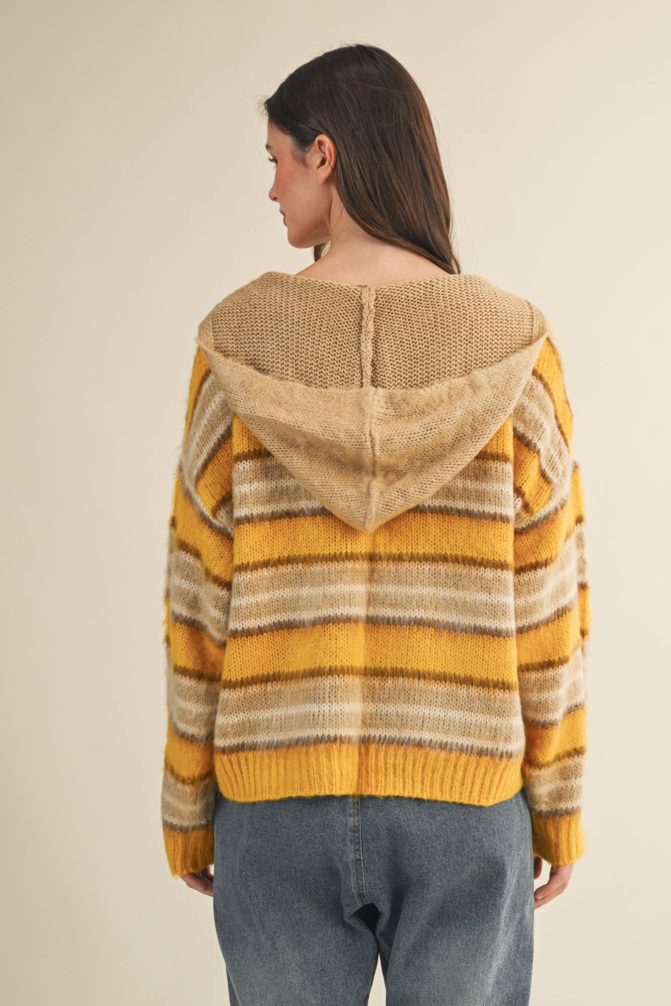 Marigold Zip Up Sweater