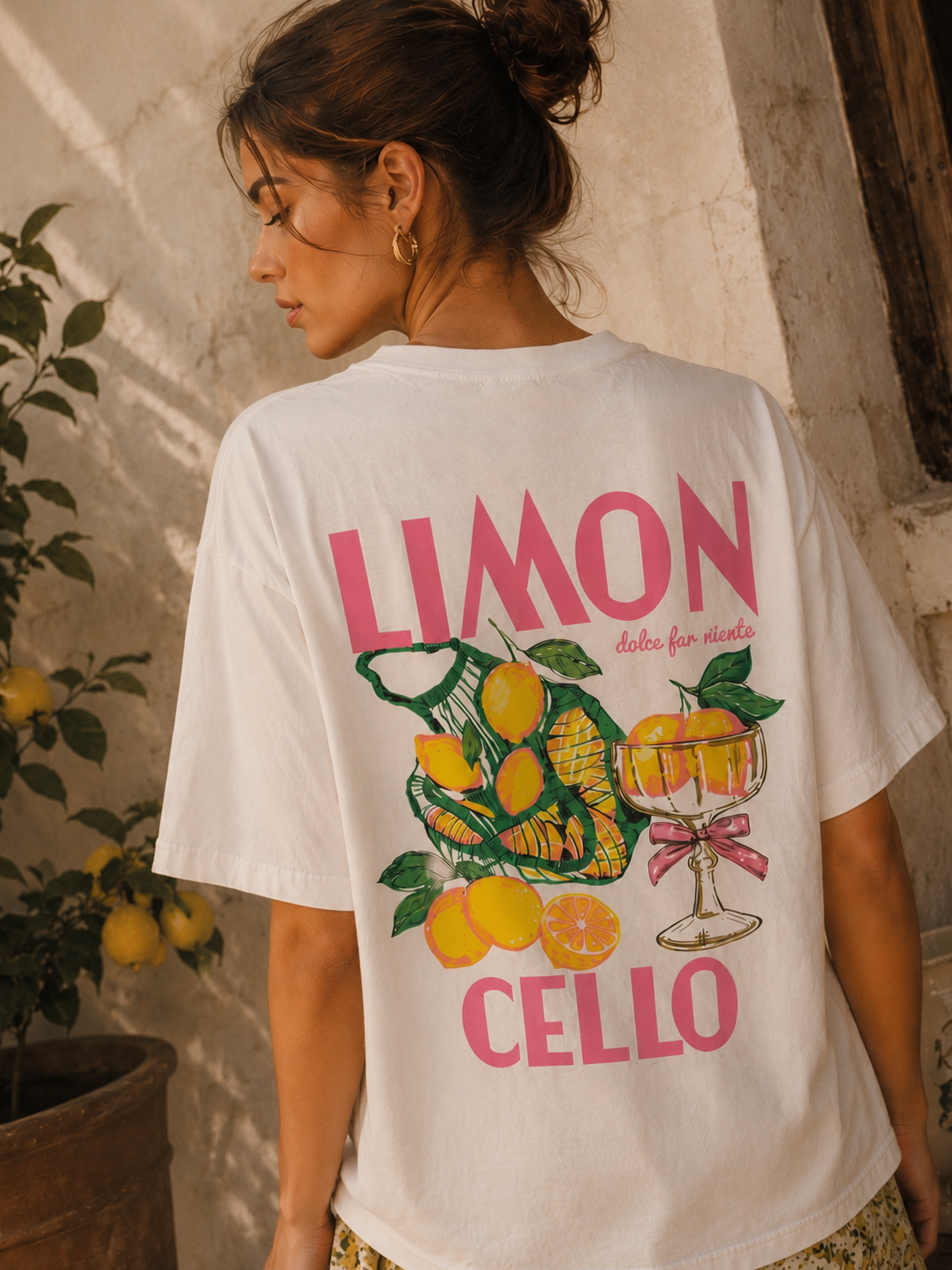 Limoncello Oversized Tee: