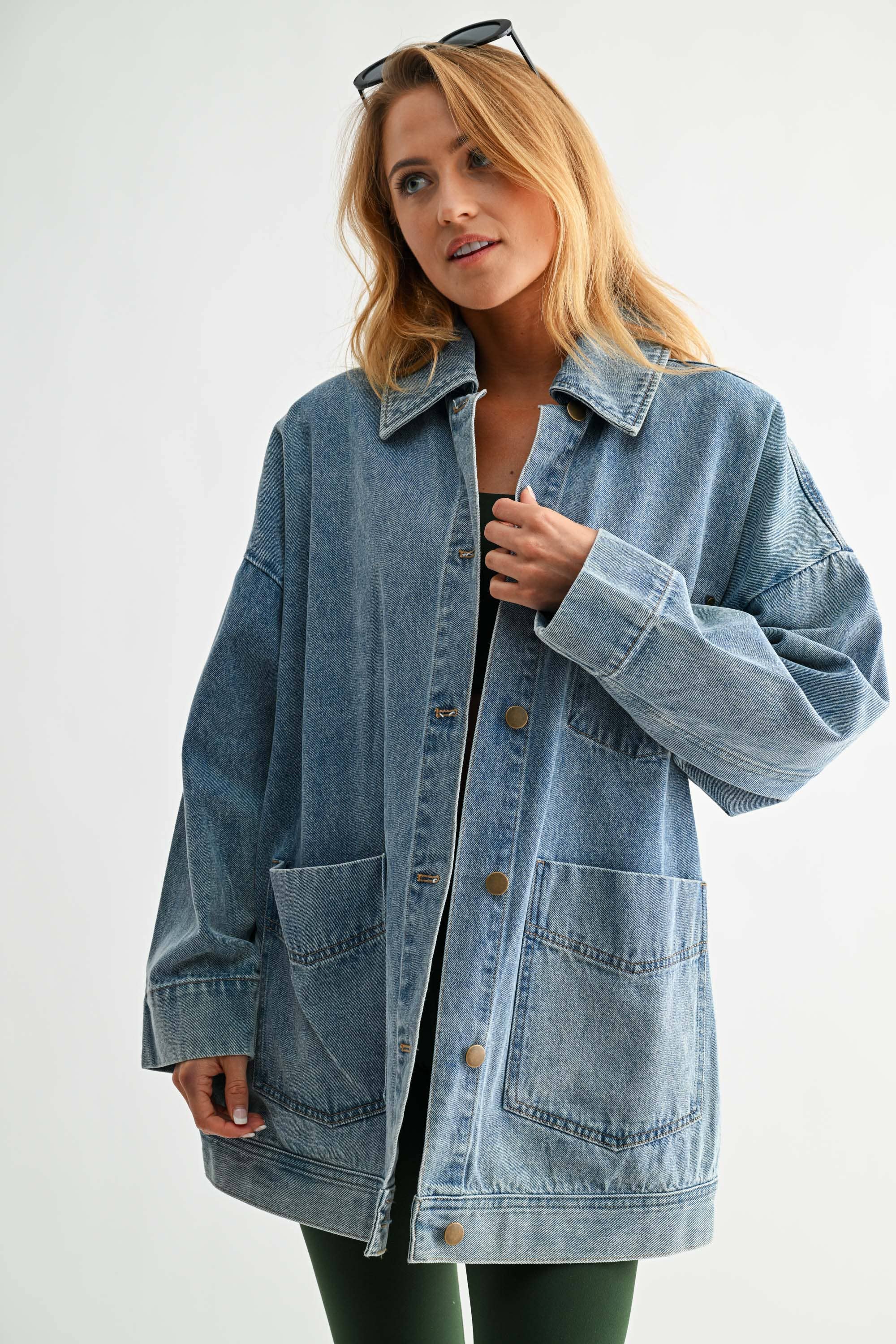 Spring Oversized Denim Jacket