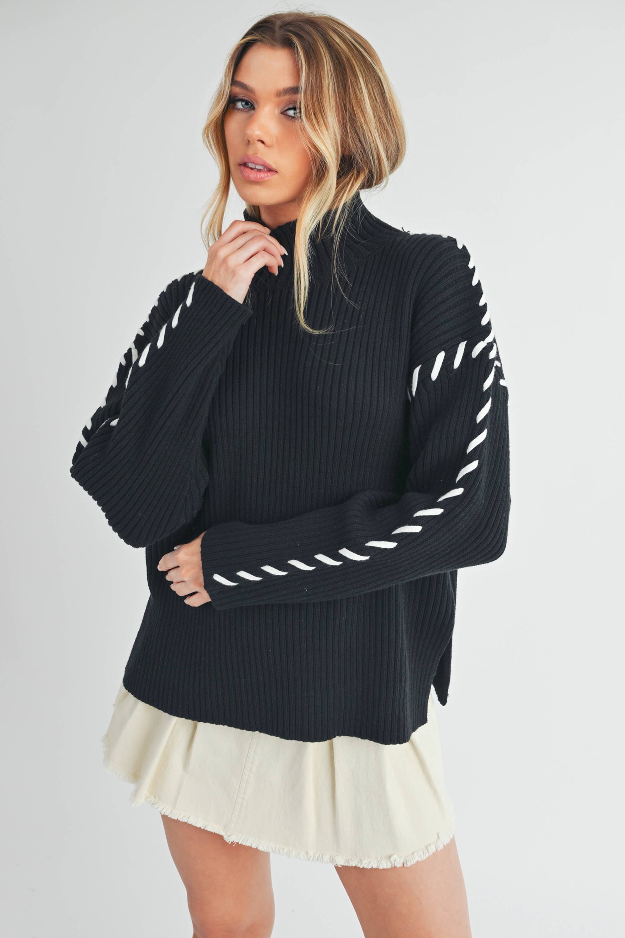Georgina Sweater: Black