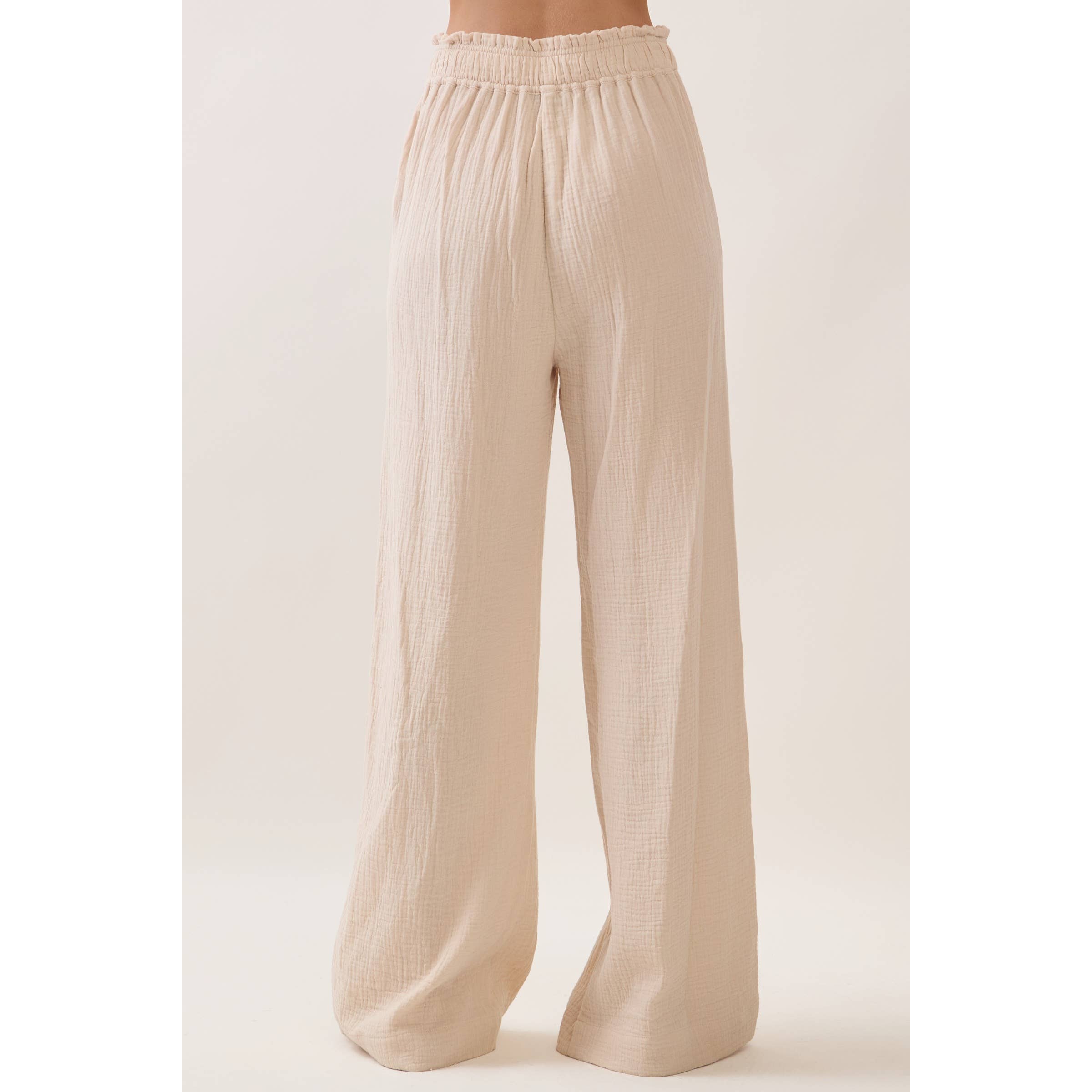 Double Gauze Pants:Eru