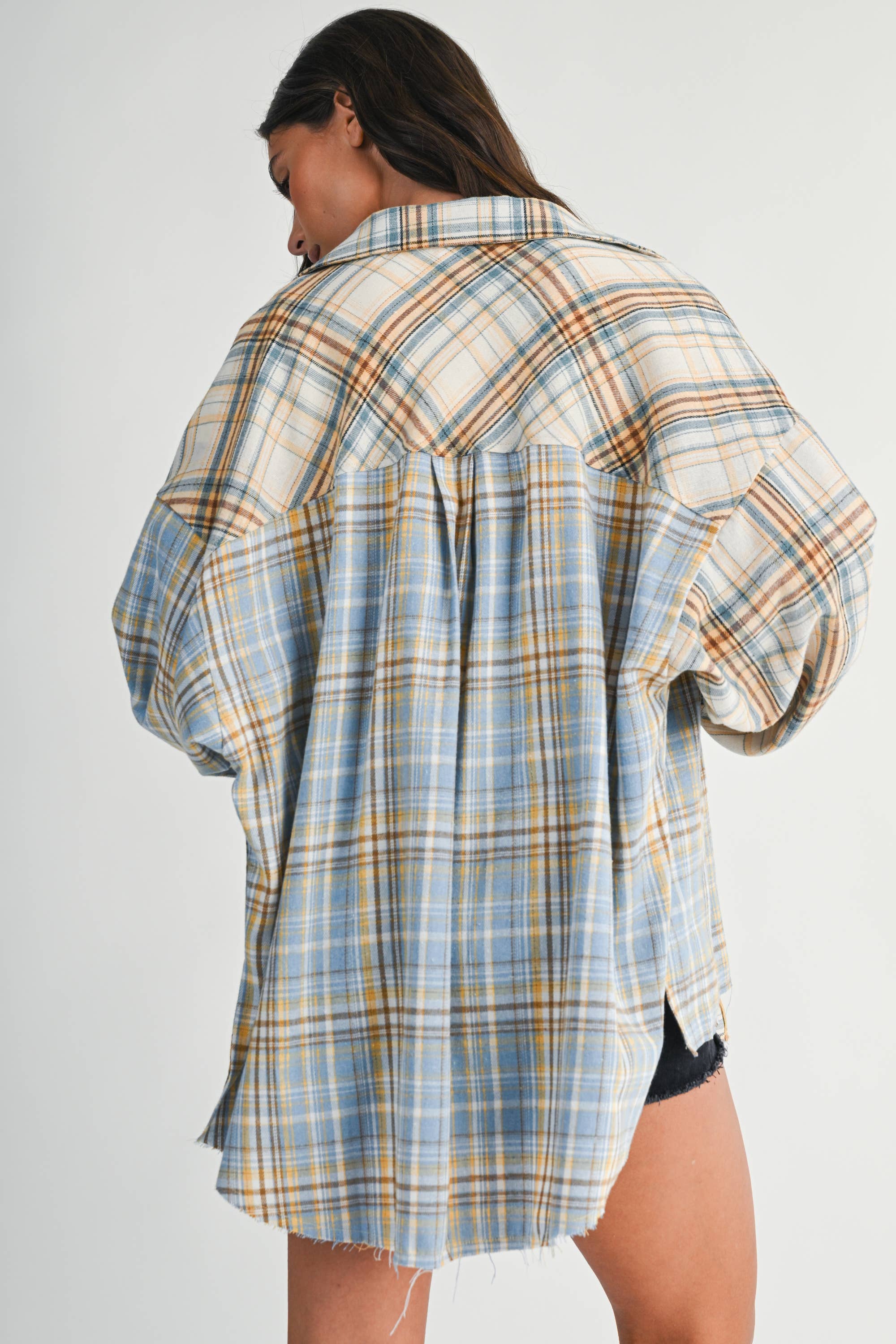 Kambrie Plaid Flannel: Tan