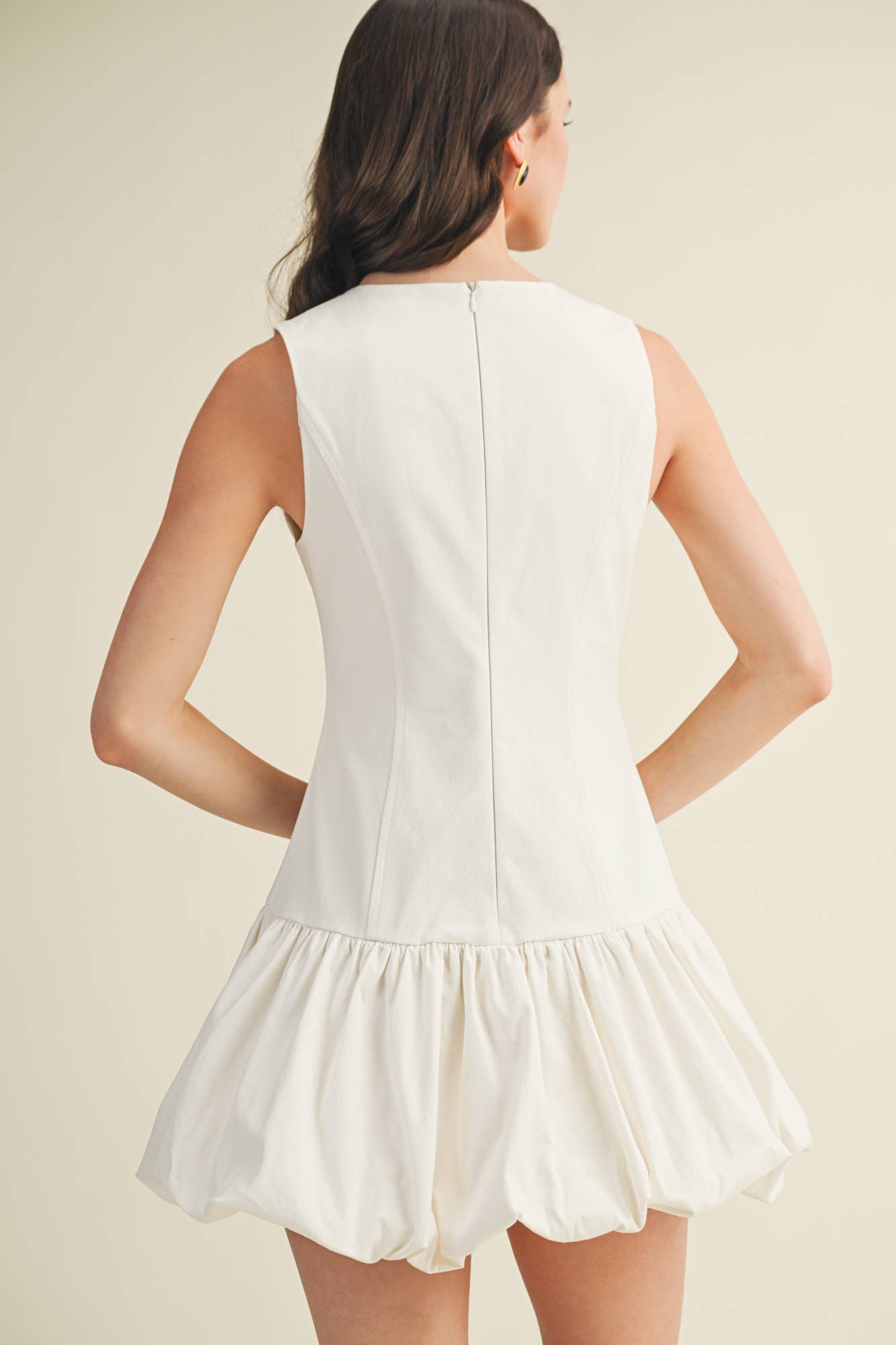 Structured Bodice Bubble Dress