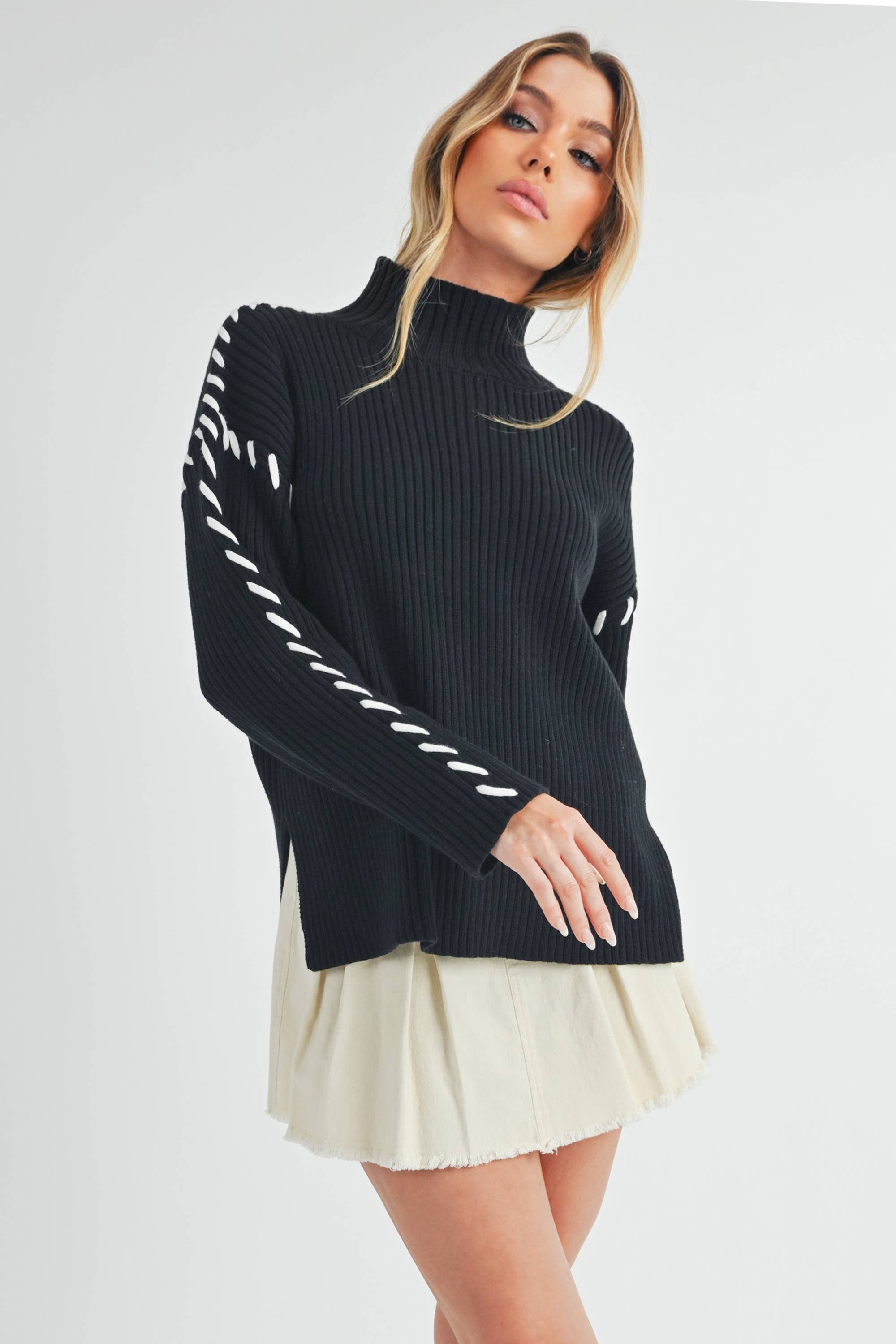 Georgina Sweater: Black