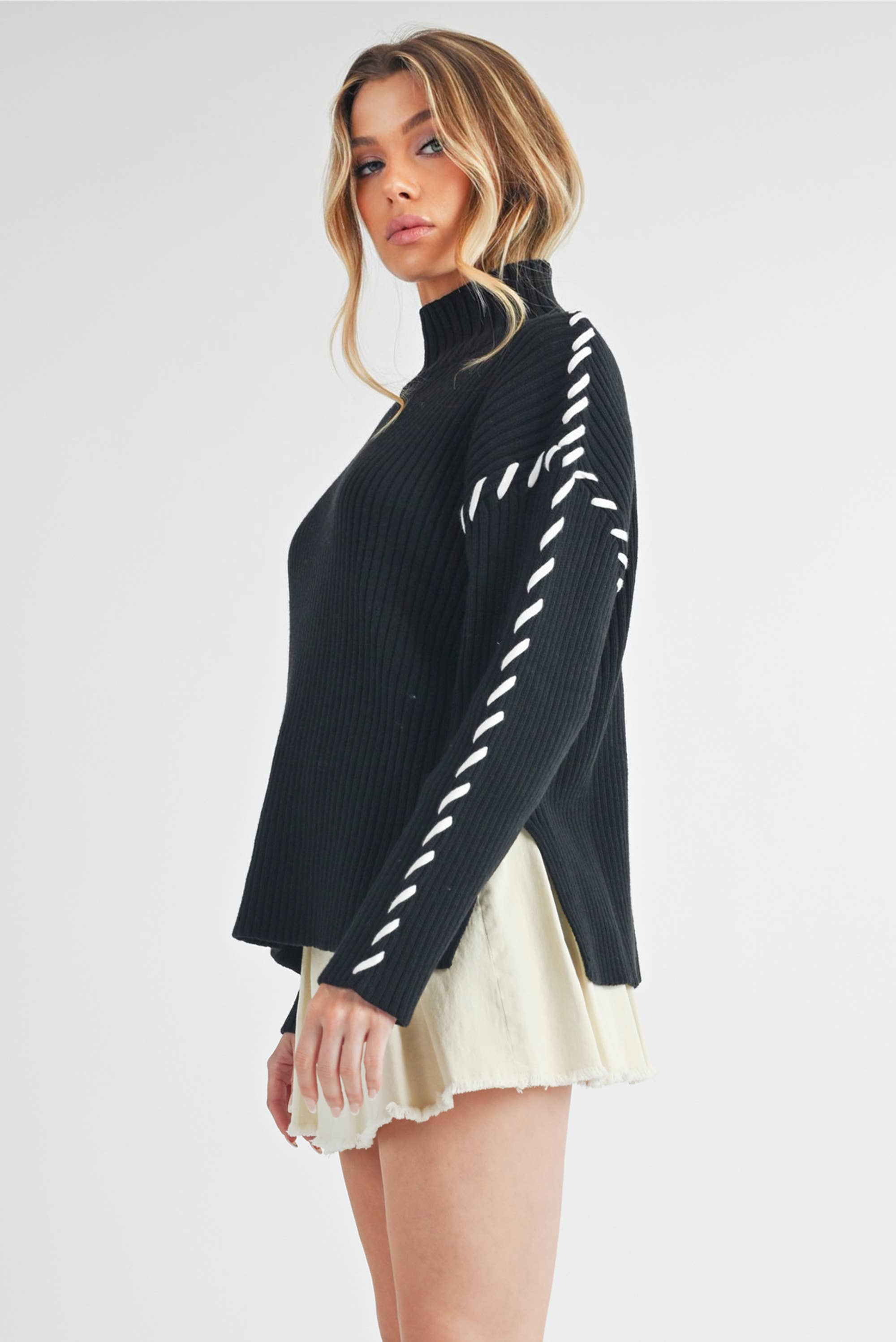 Georgina Sweater: Black