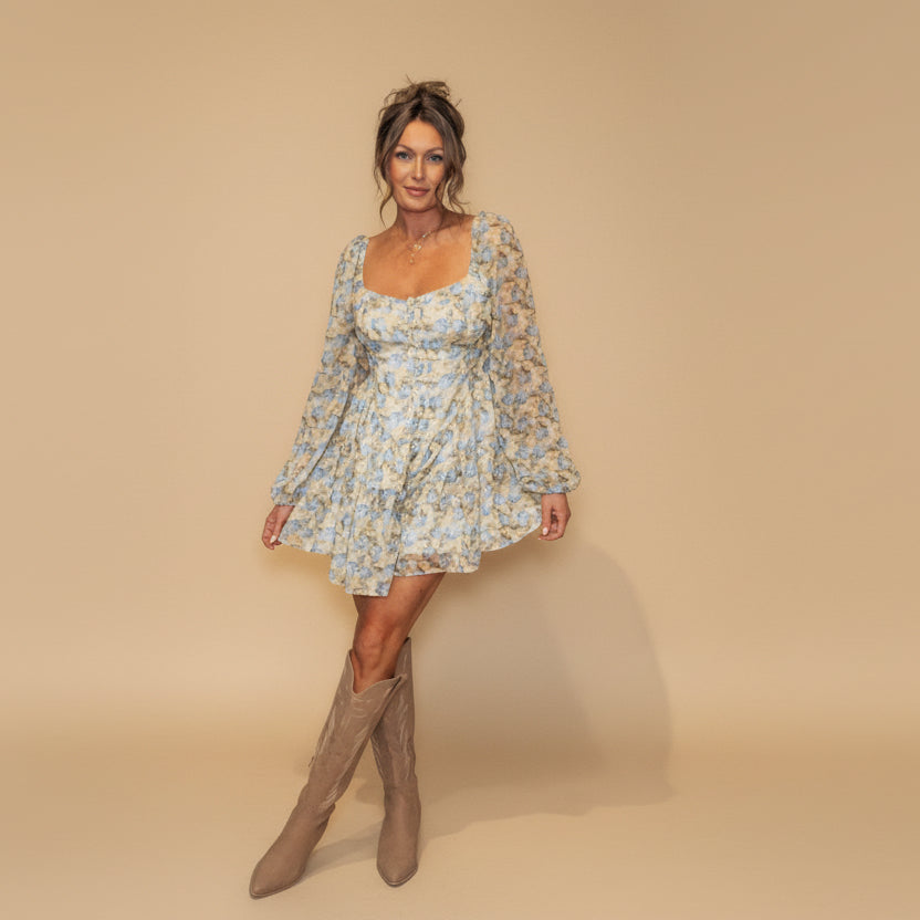 Chiffon Ruffle Romper: Misted Yellow