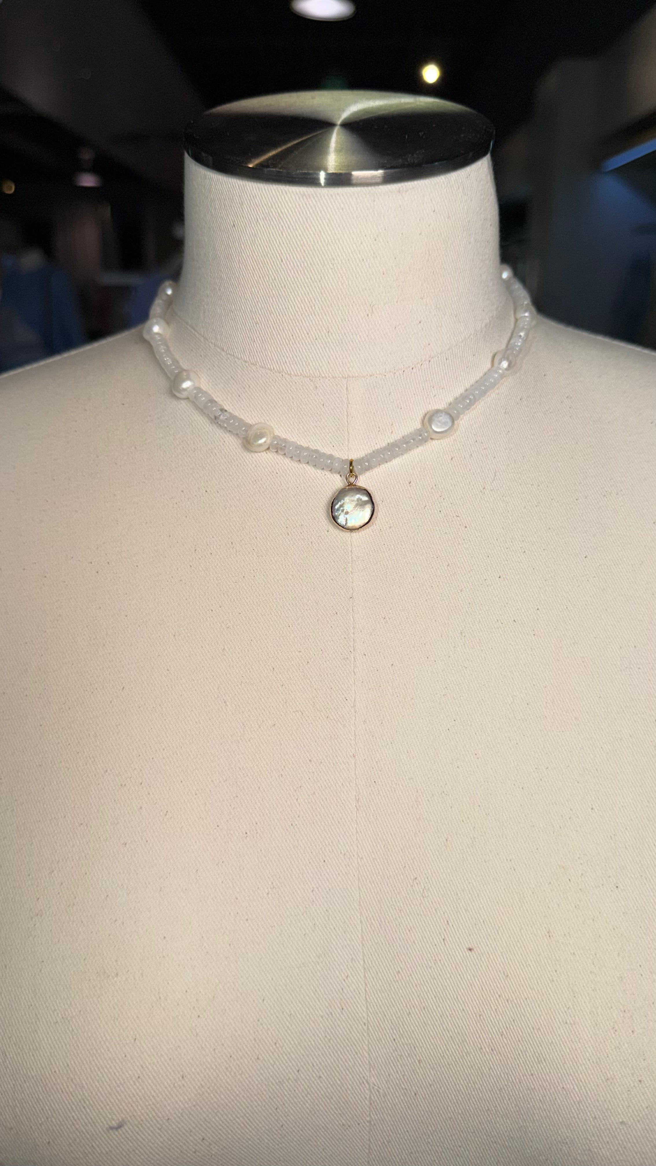 Mini Oyster Necklace