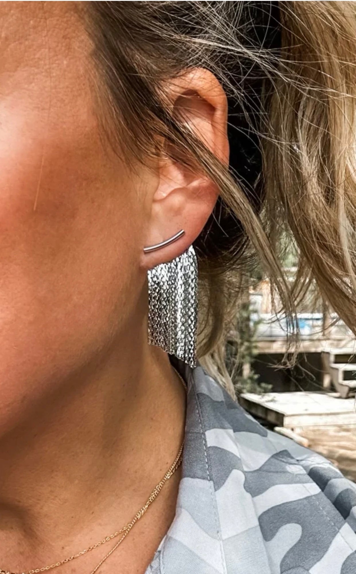 Vegas Earring Silver
