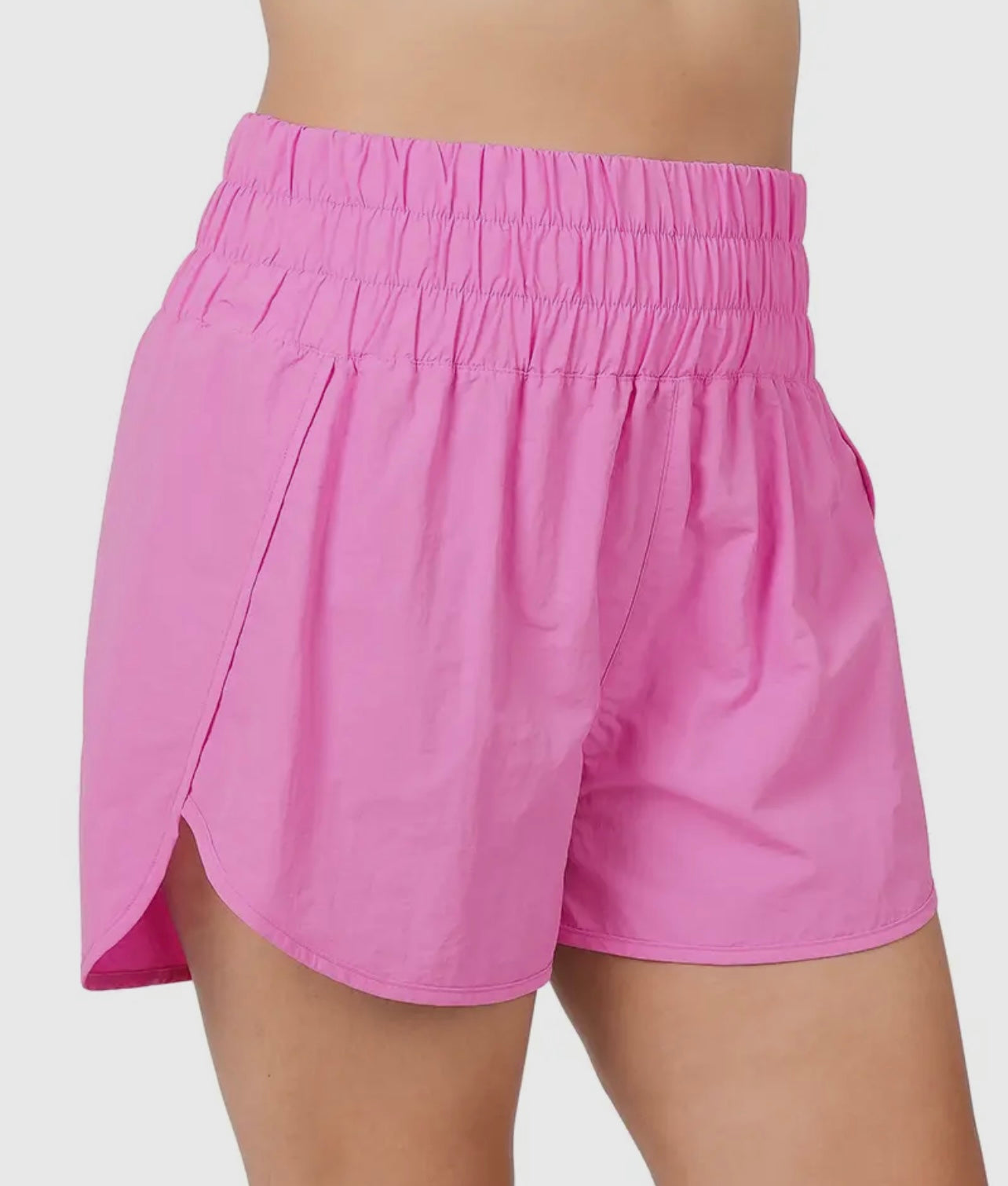 Windbreaker Shorts Mauve