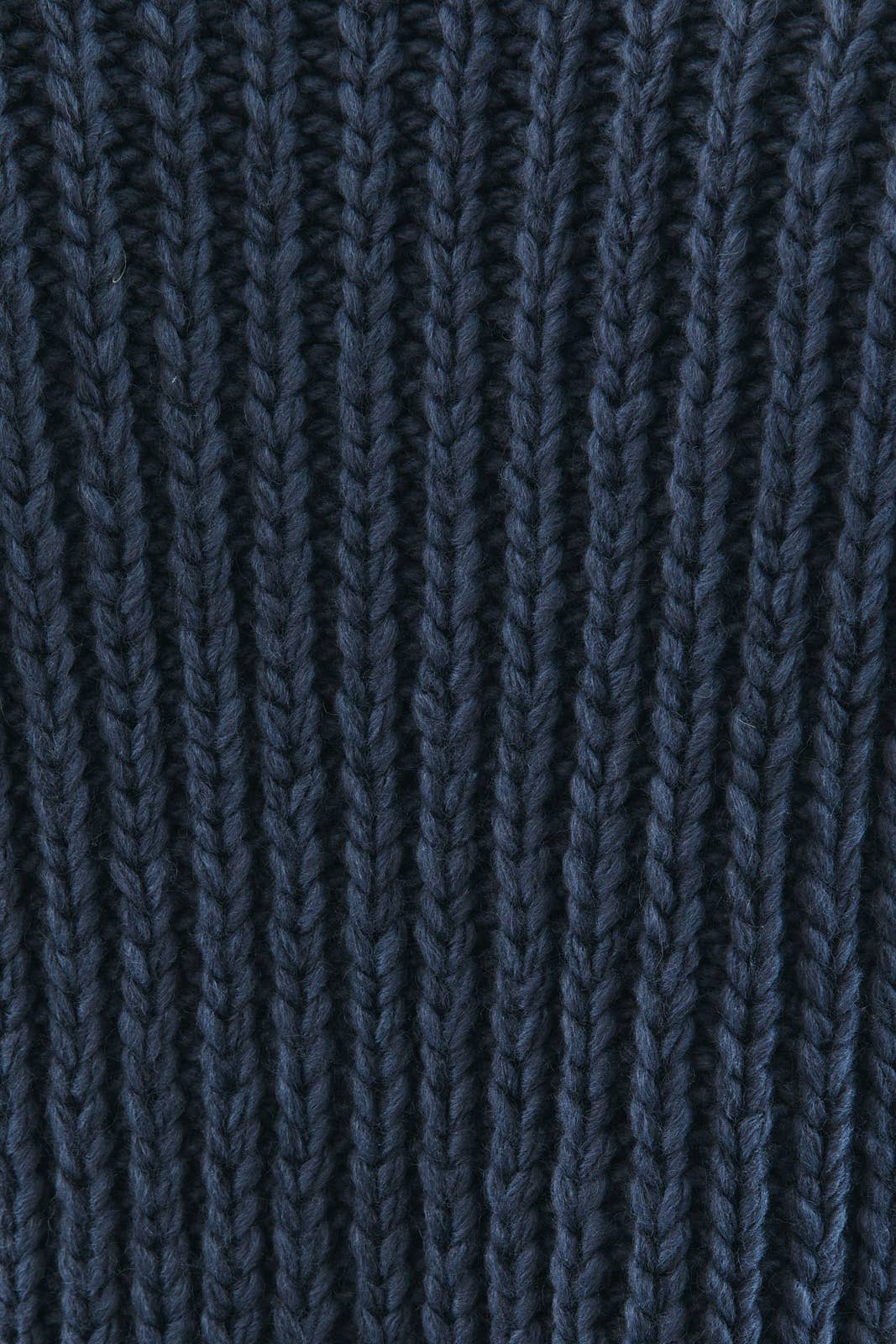 Boat Neck Chunky Sweater: Dusty Blue