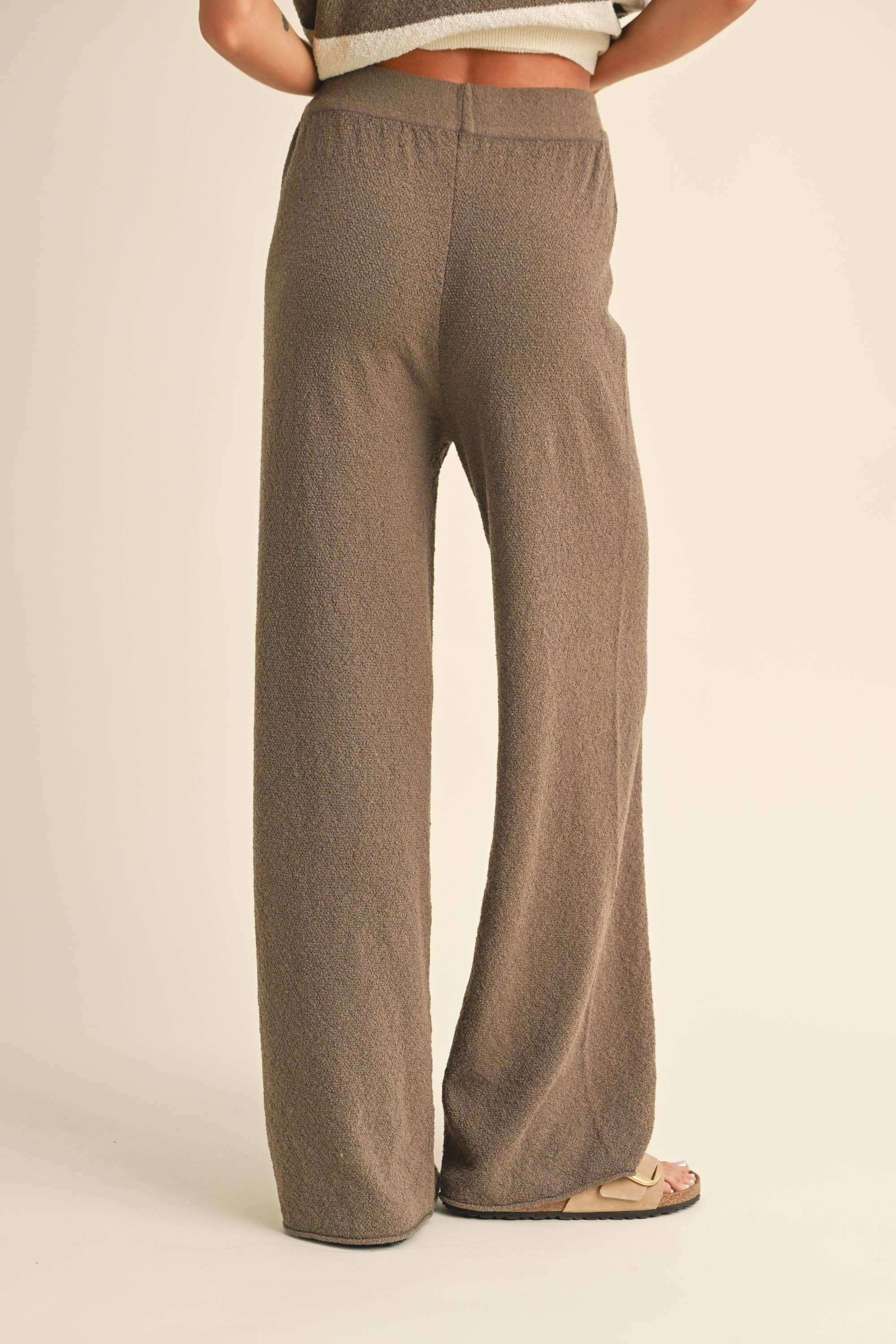 Knitted Pants: Navy
