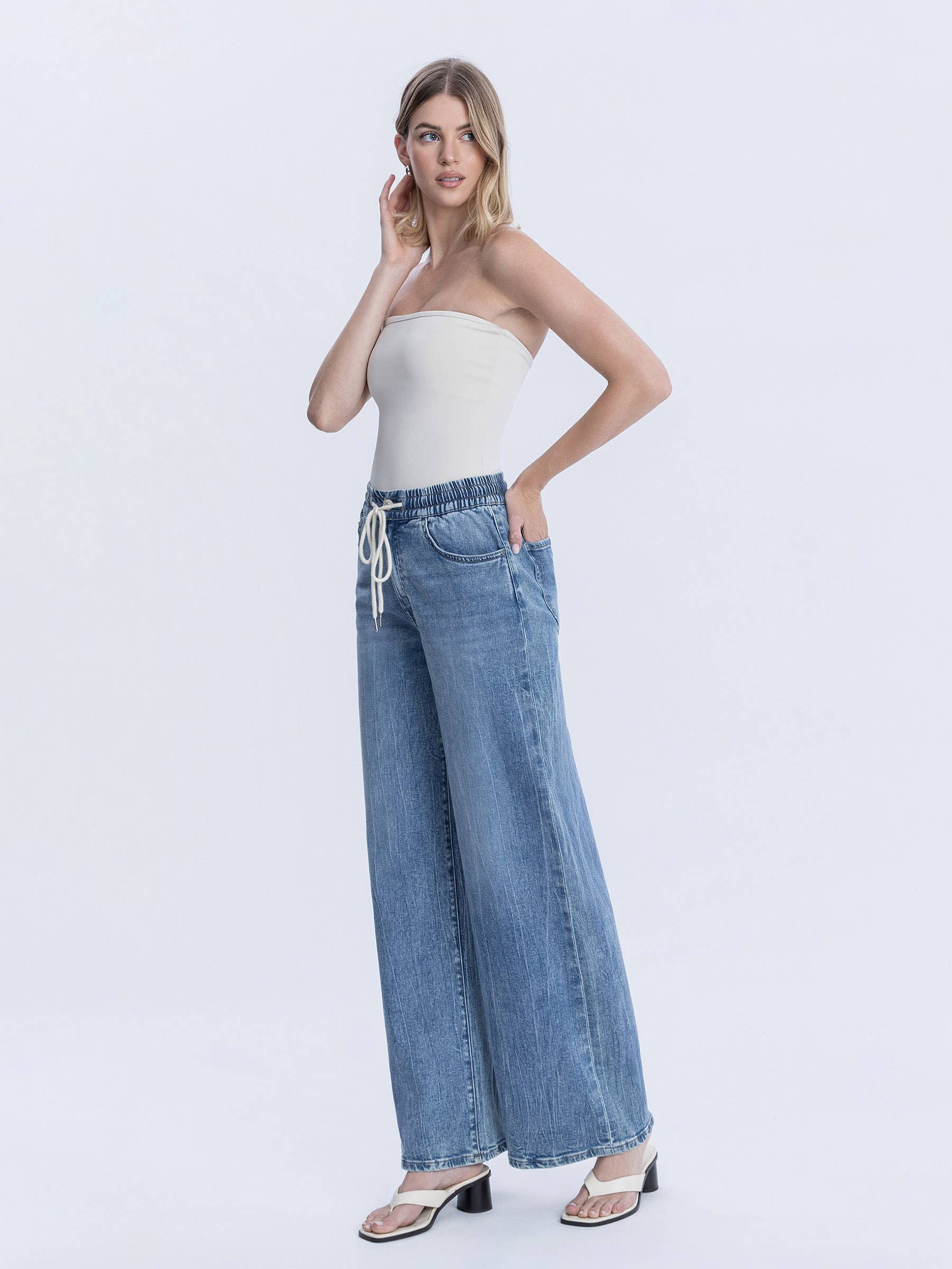 Vibrant Essence Jeans:
