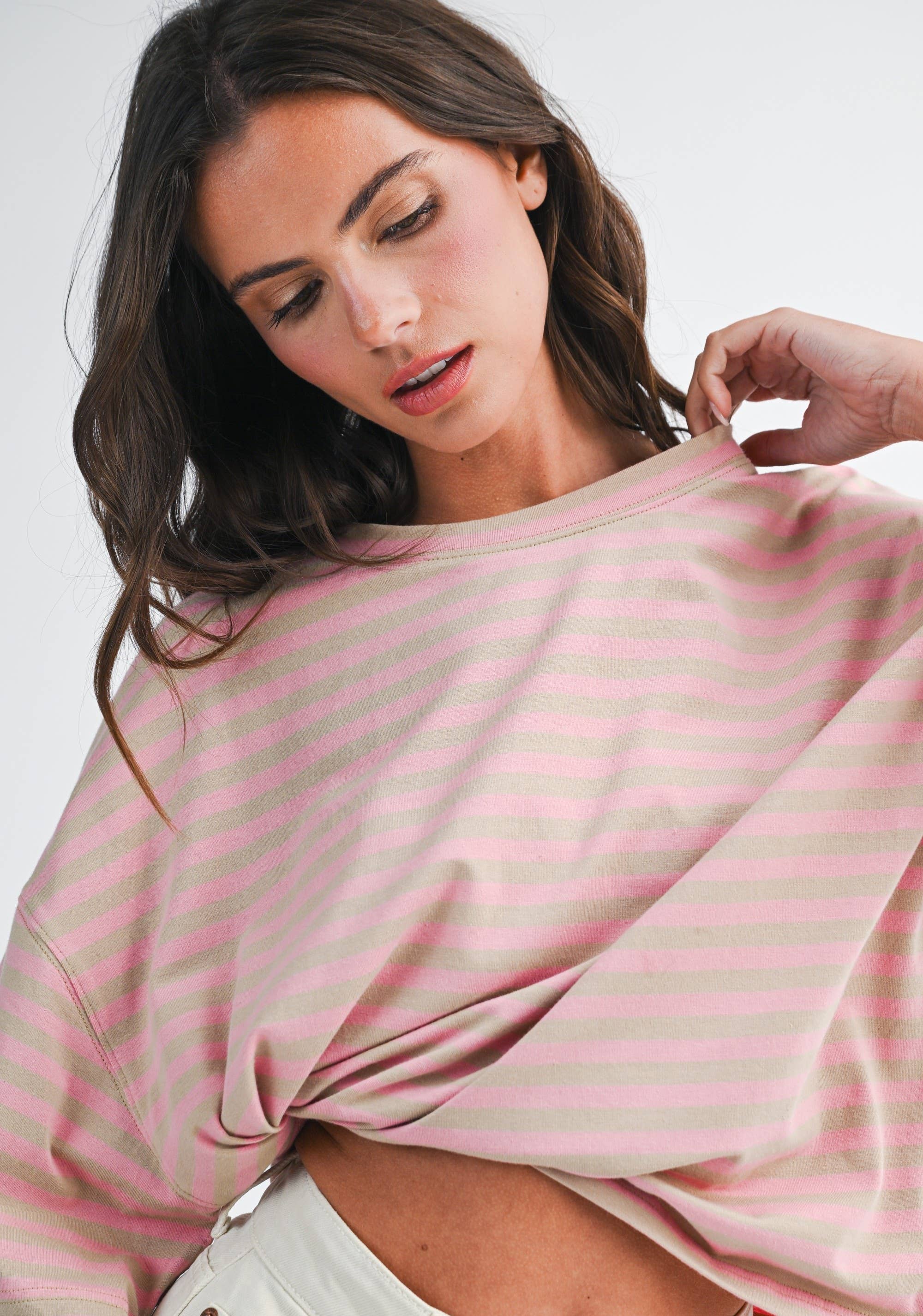 Mock Neck Oat