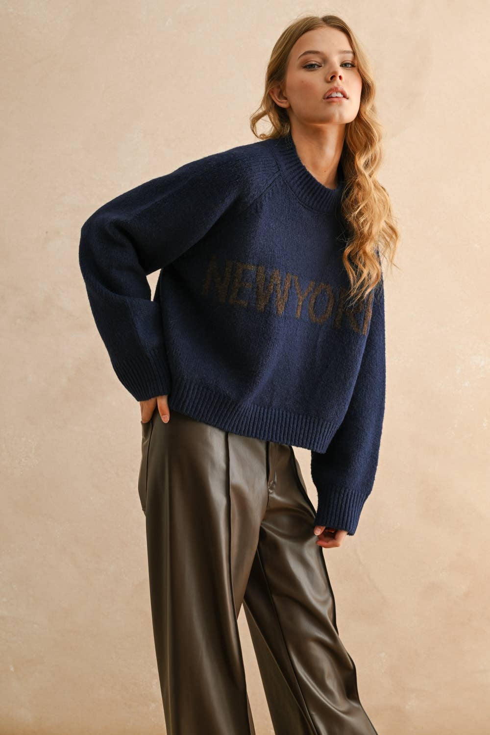 NY Sweater: Navy