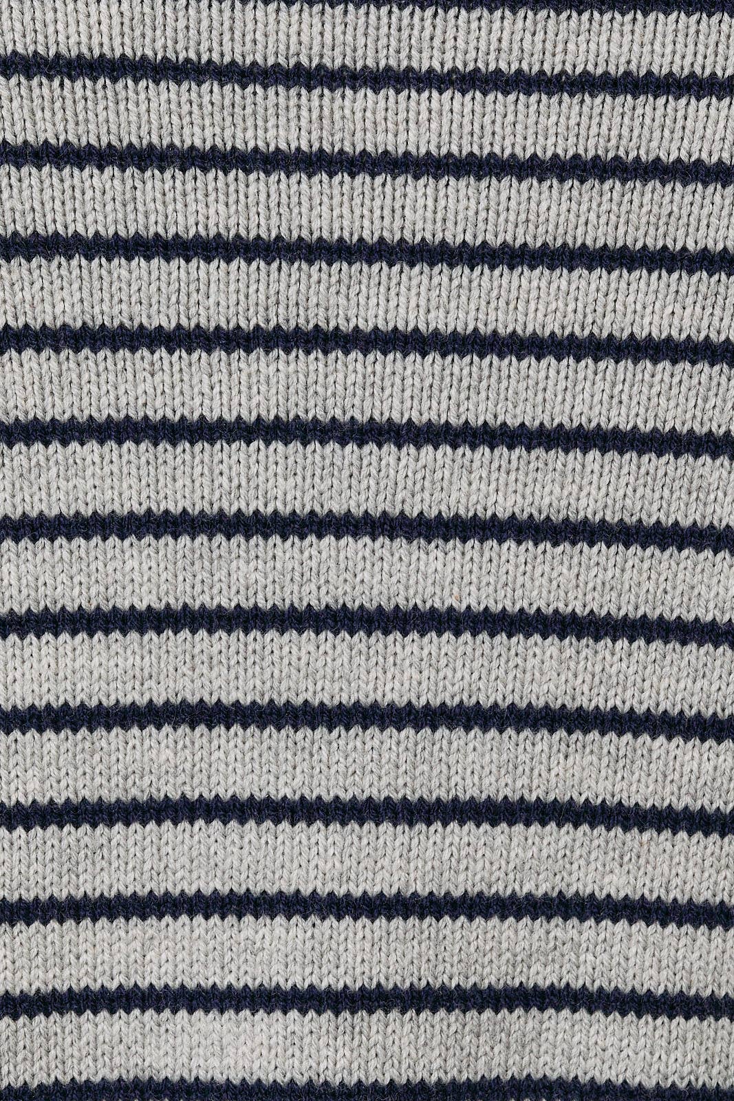 Open Front Stripe Sweater