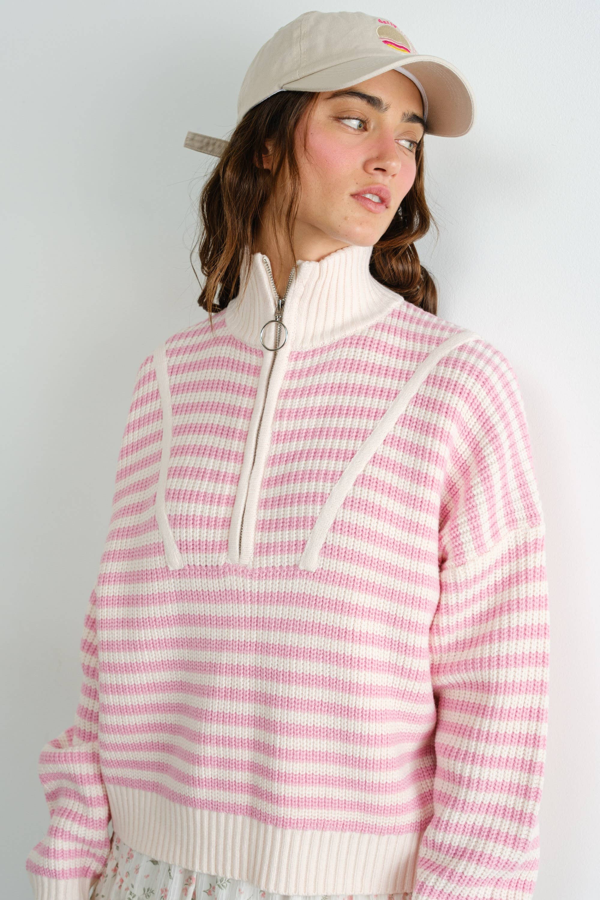 Californian Half-zip Sweater