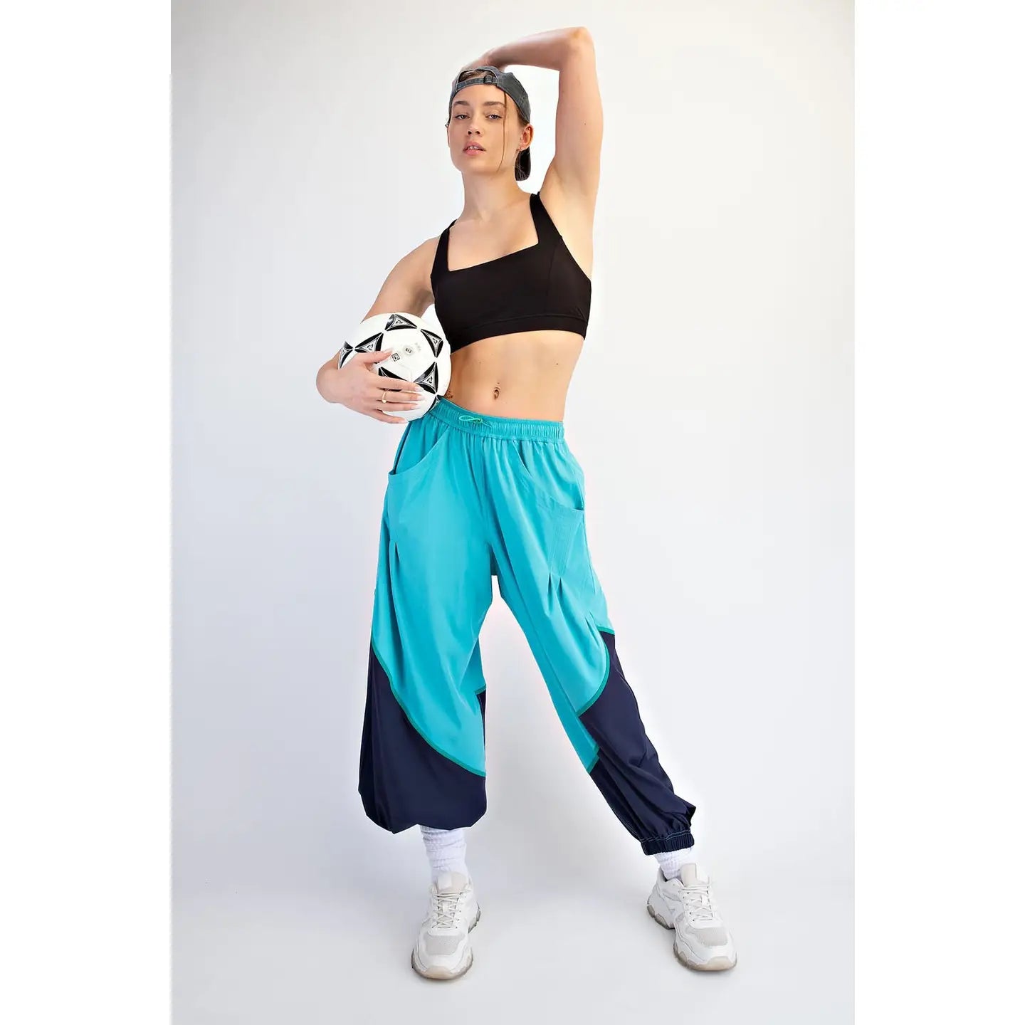 Contrast Flow Jogger:Blue/Navy