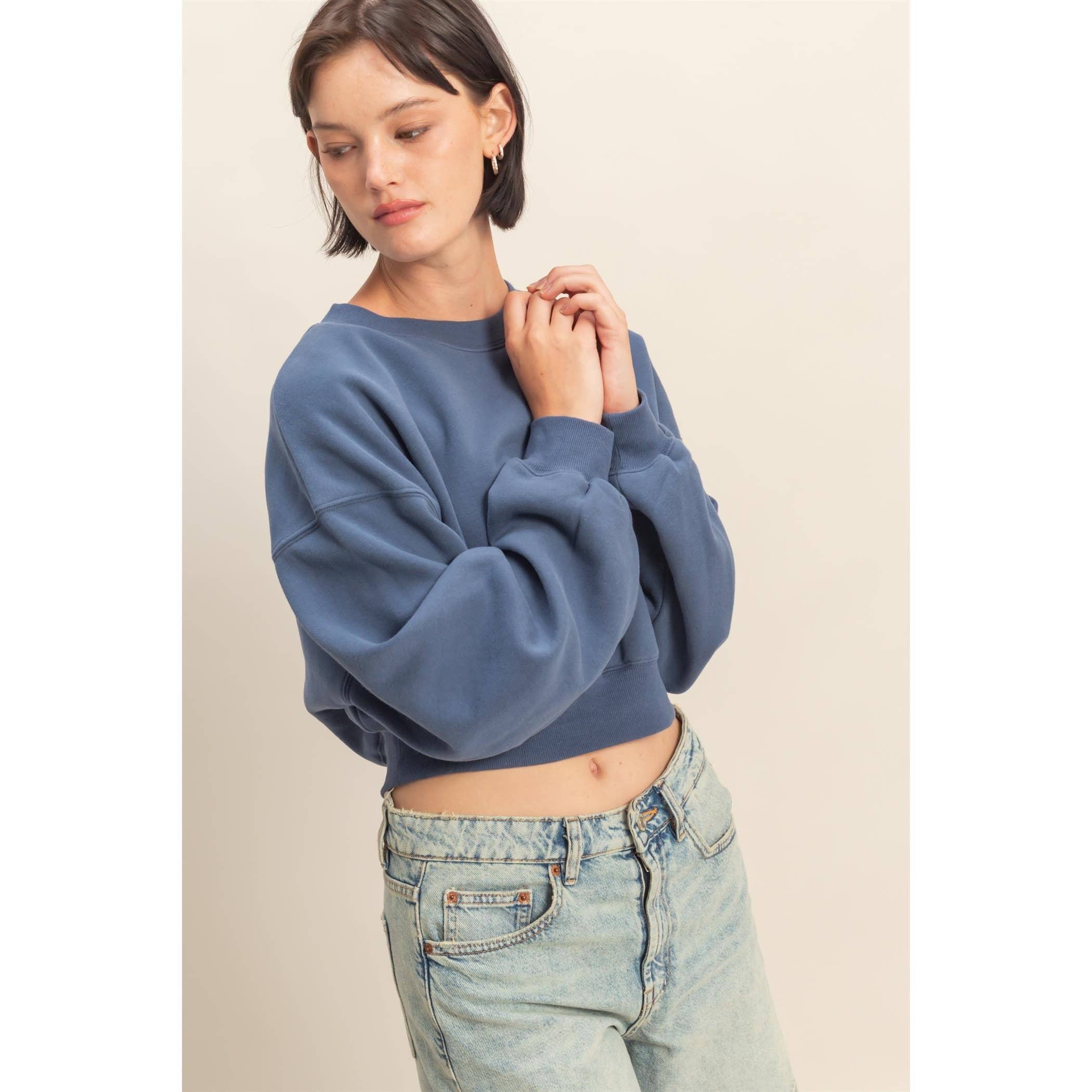 Everyday Sweatshirt: Dusty Navy