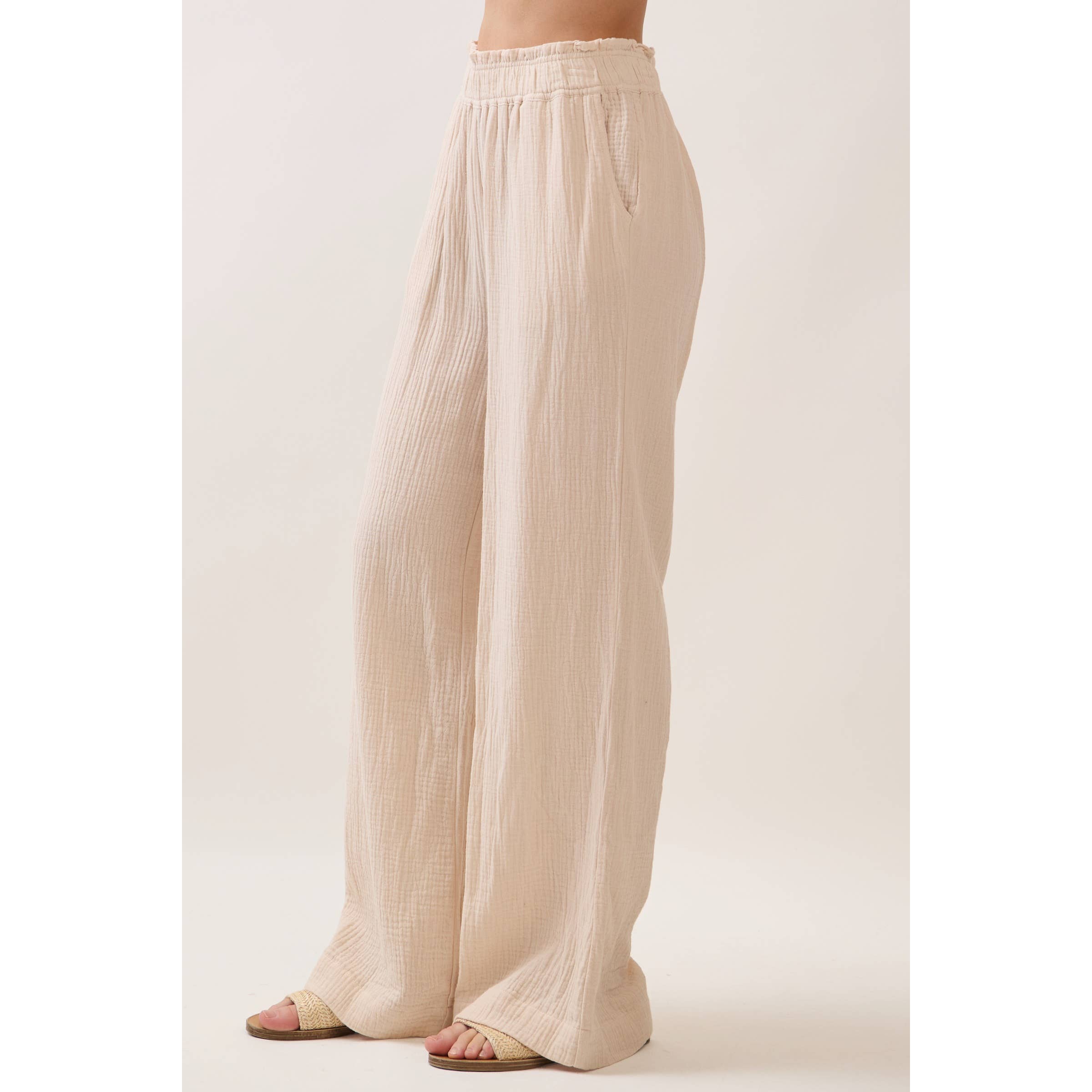 Double Gauze Pants:Eru