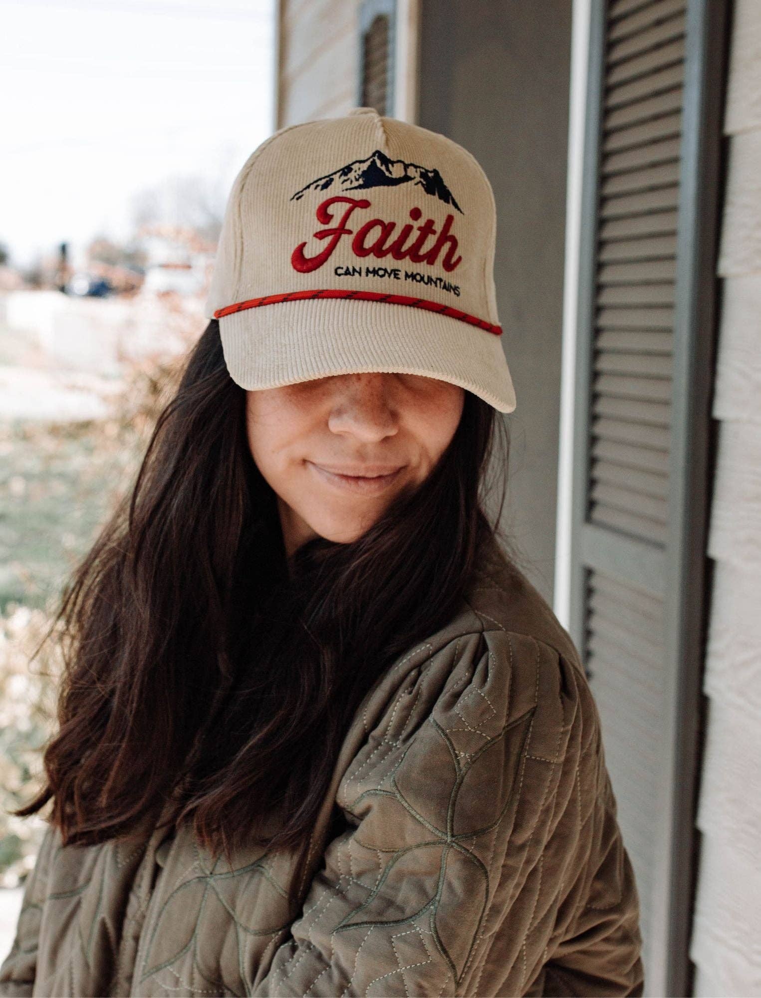 Faith Can Move Mountians Hat