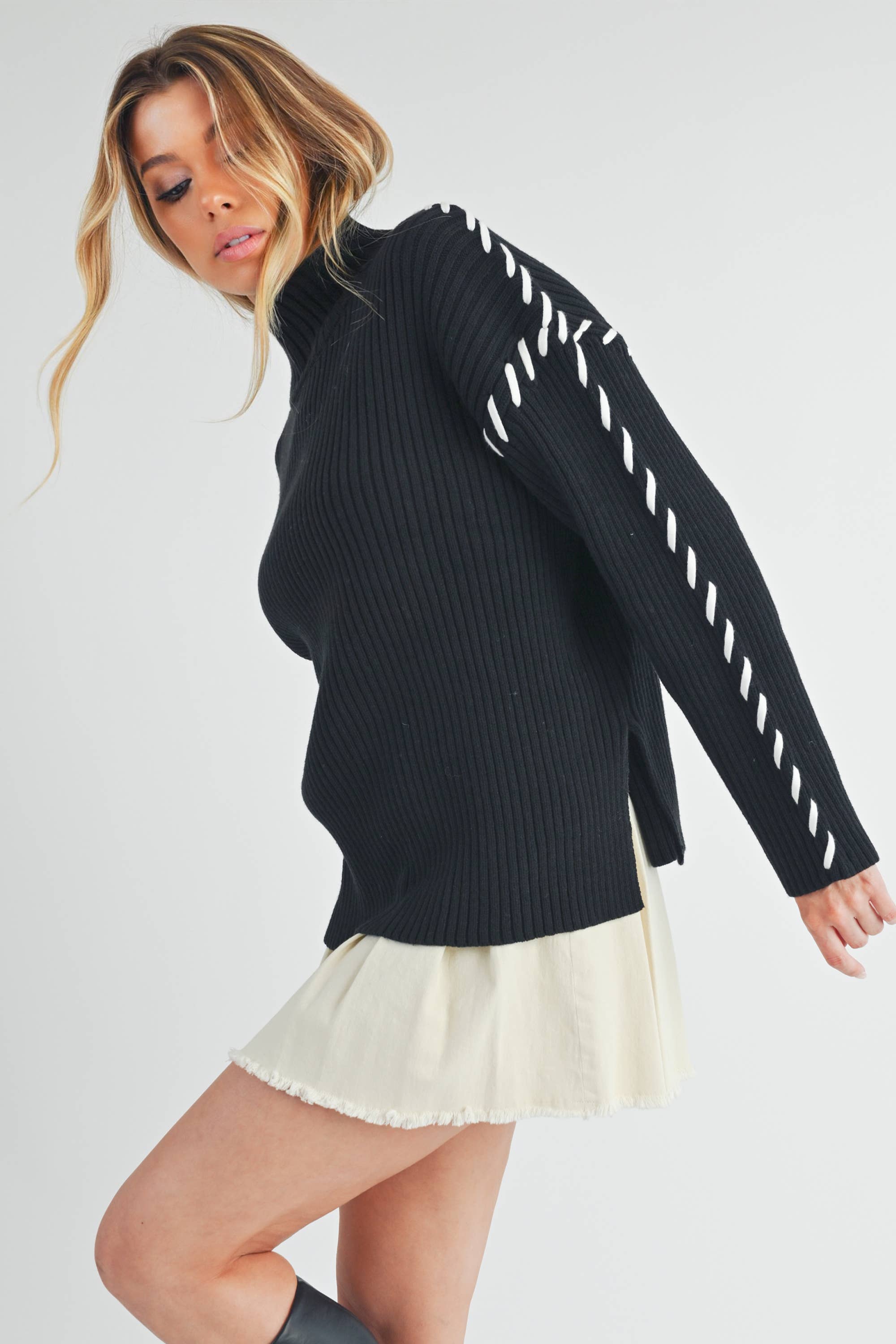 Georgina Sweater: Black
