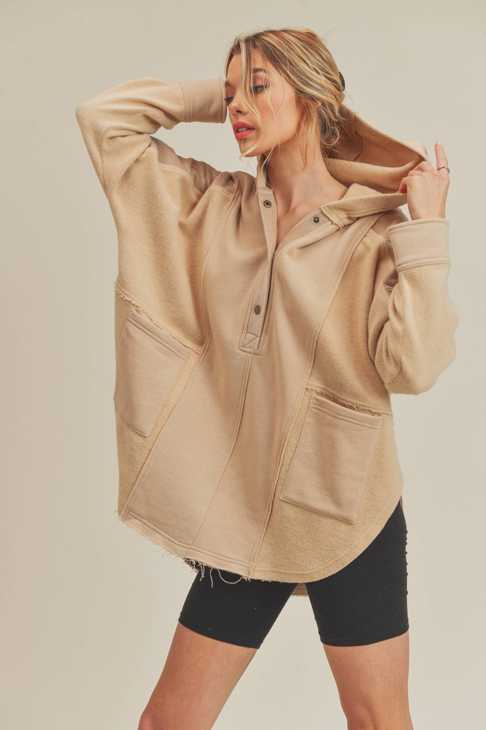Dove Pullover: Oat