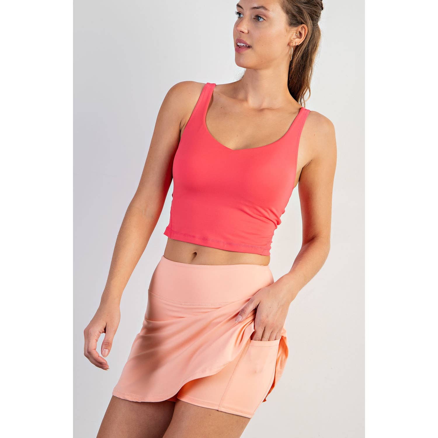 Butter Skort White Pearl