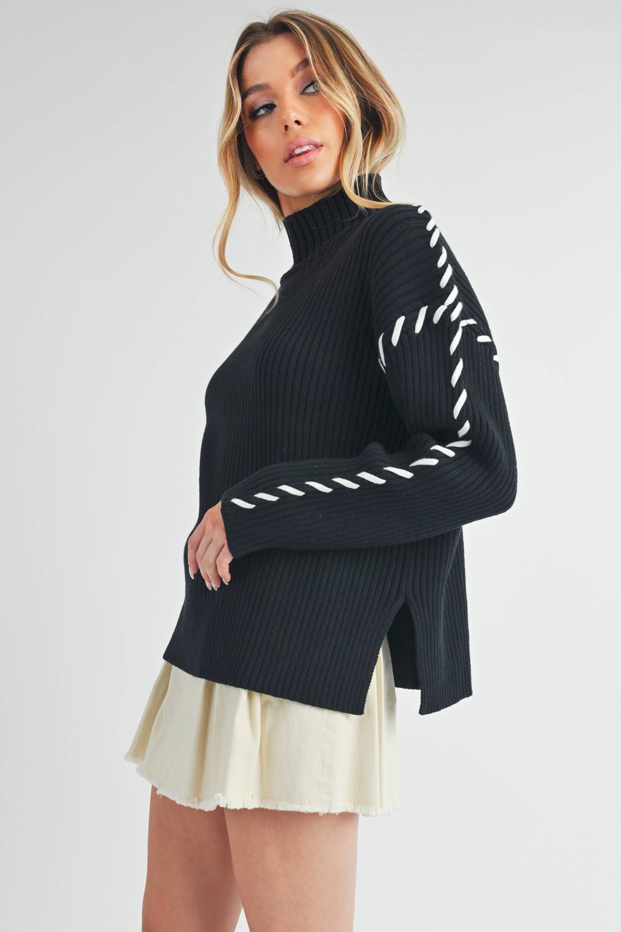 Georgina Sweater: Black